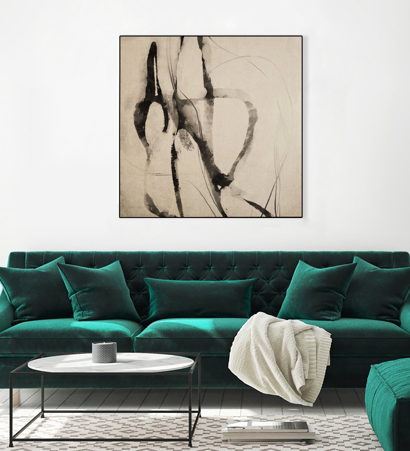 Styled by Dan Hobday on GIANT ART - abstract sketch