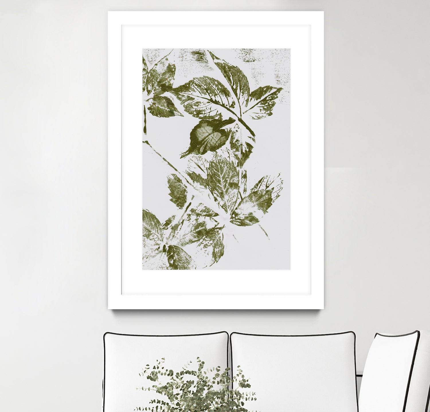 Leaves I by Maira Ribena on GIANT ART - plant flowers and plants plant