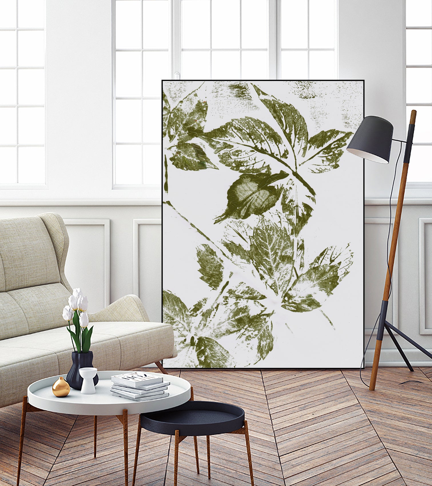 Leaves I by Maira Ribena on GIANT ART - plant flowers and plants plant