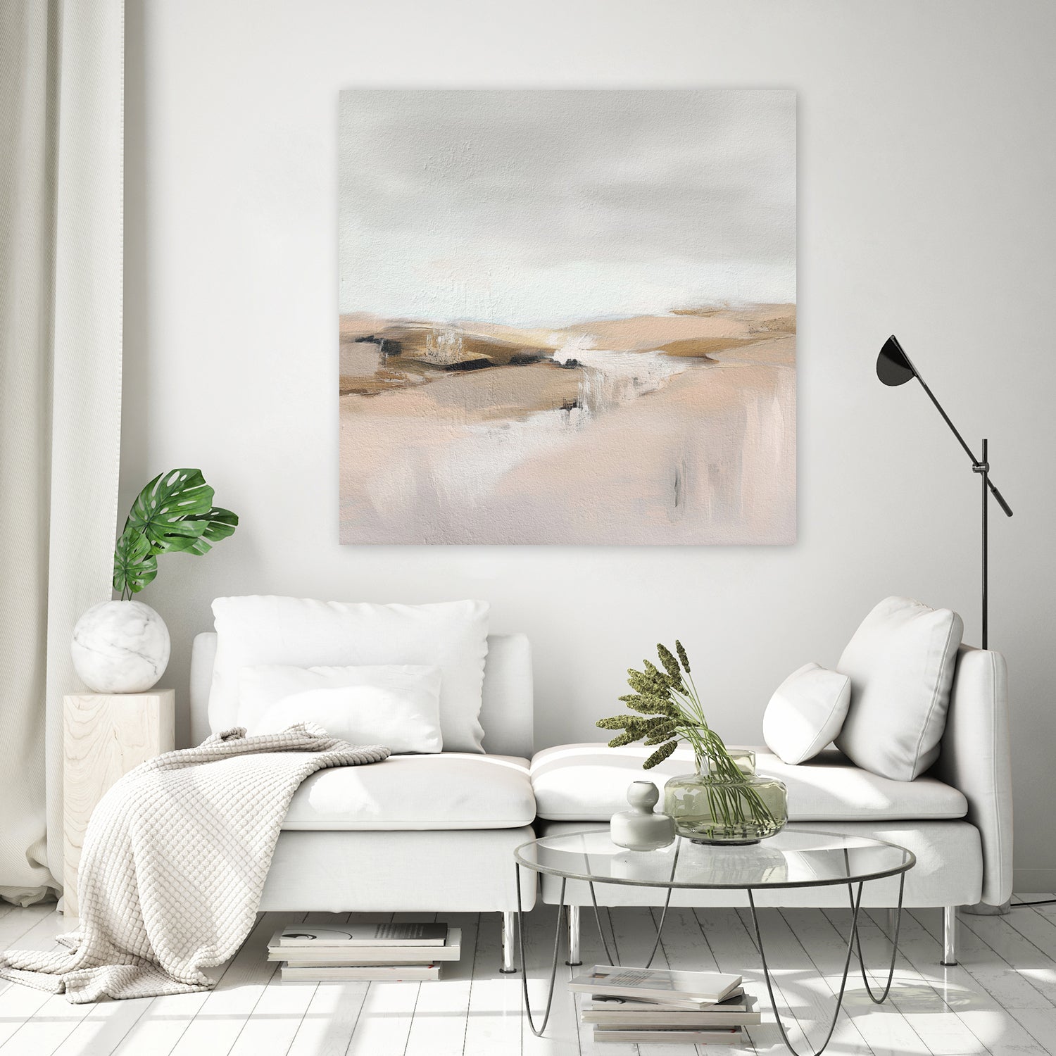 Farm View by Alma on GIANT ART - abstract new 2024