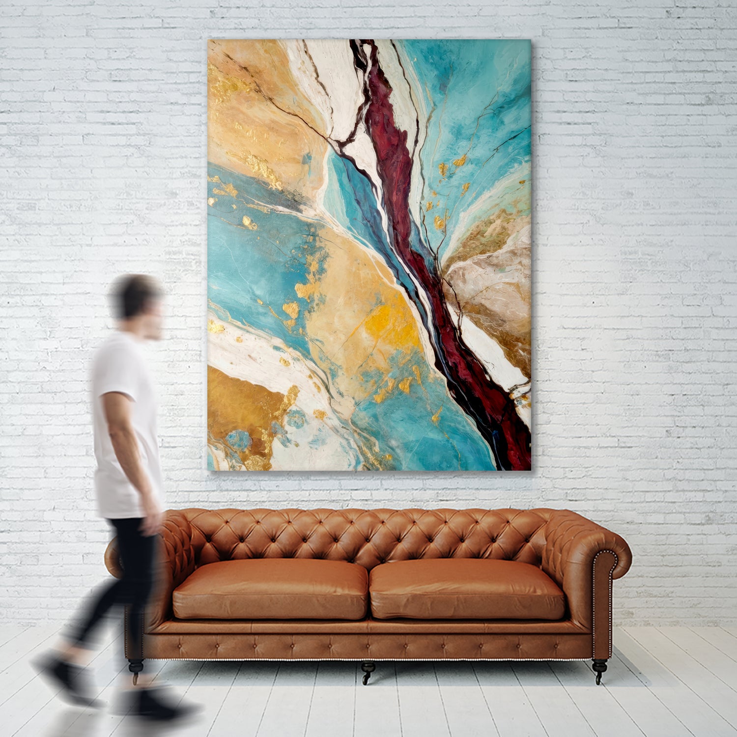 Heartbeats of the Earth by Alpenglow Workshop on GIANT ART - abstract abstract art