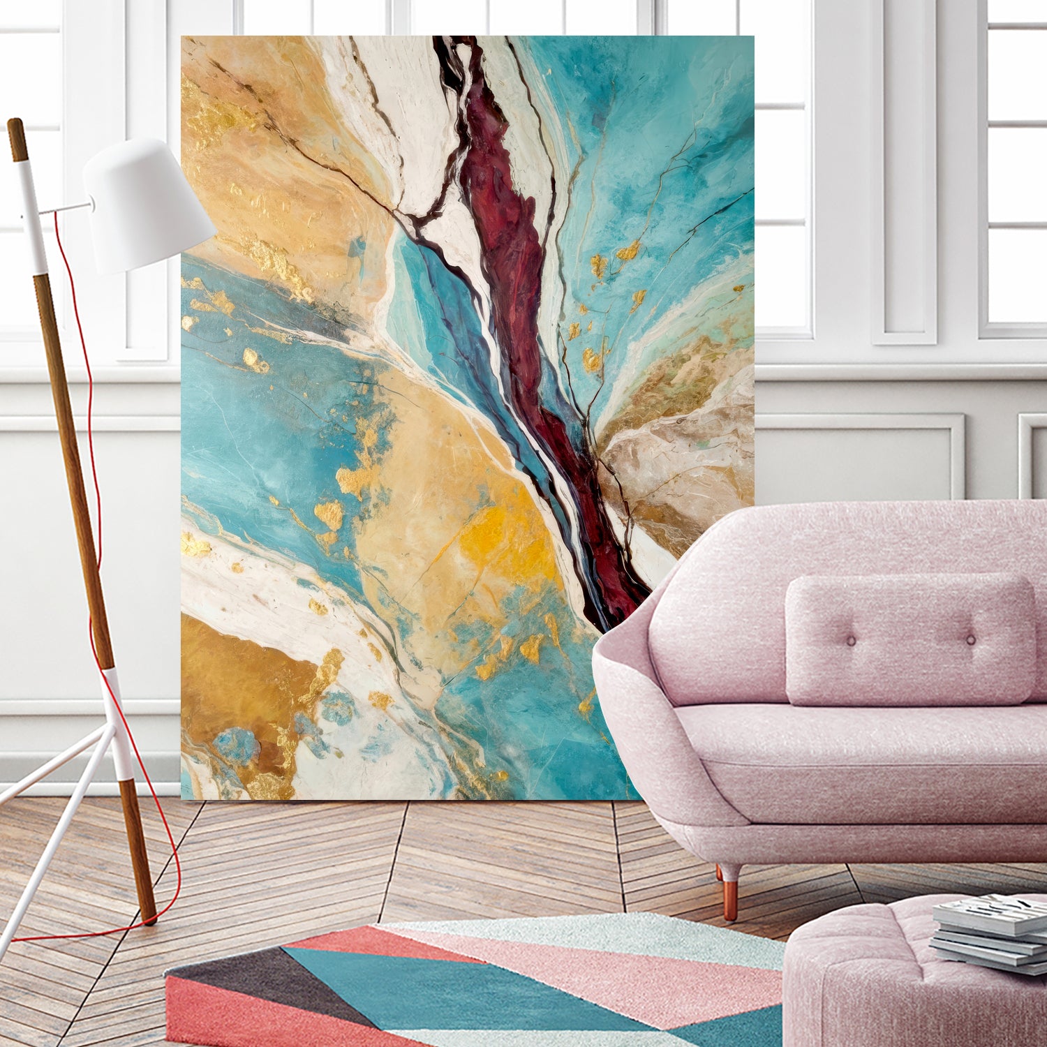 Heartbeats of the Earth by Alpenglow Workshop on GIANT ART - abstract abstract art