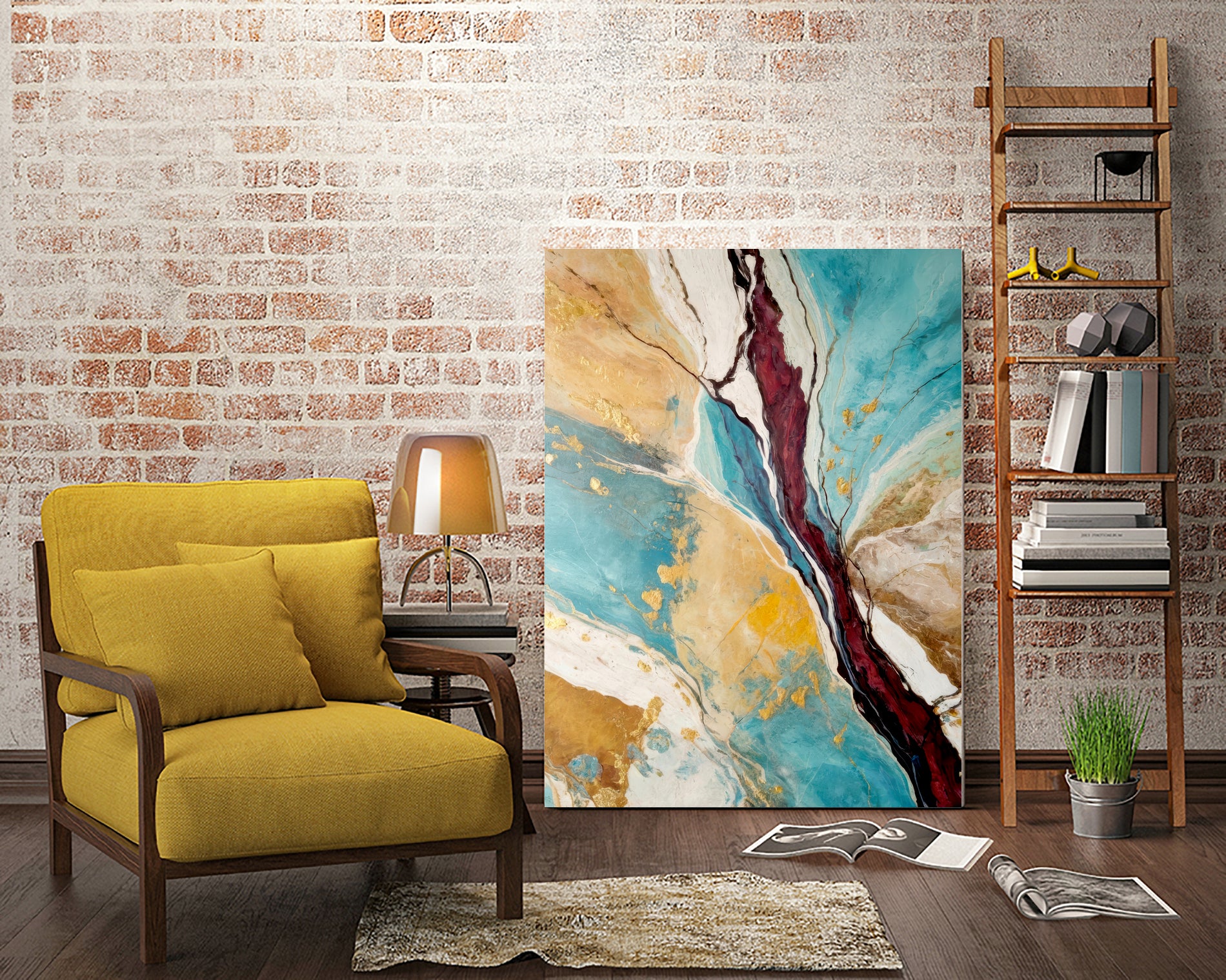 Heartbeats of the Earth by Alpenglow Workshop on GIANT ART - abstract abstract art