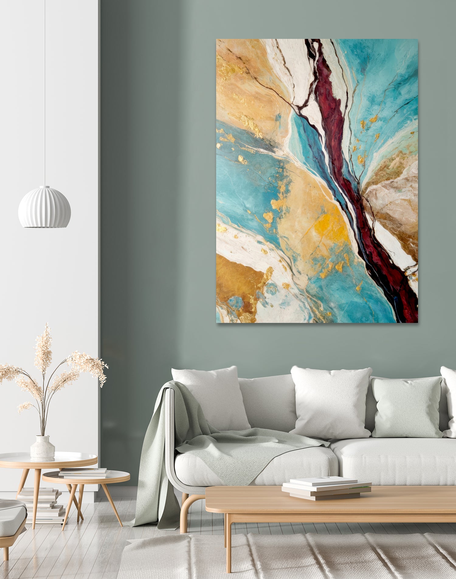 Heartbeats of the Earth by Alpenglow Workshop on GIANT ART - abstract abstract art