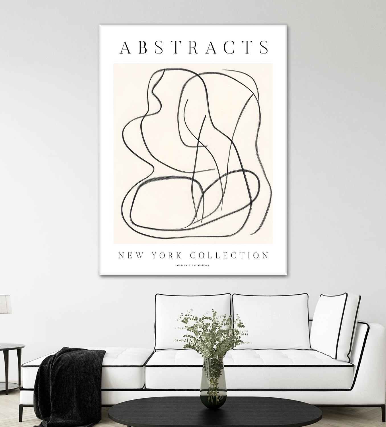 Poster New York Collection 3d by The Printable Studio on GIANT ART - line art sketch