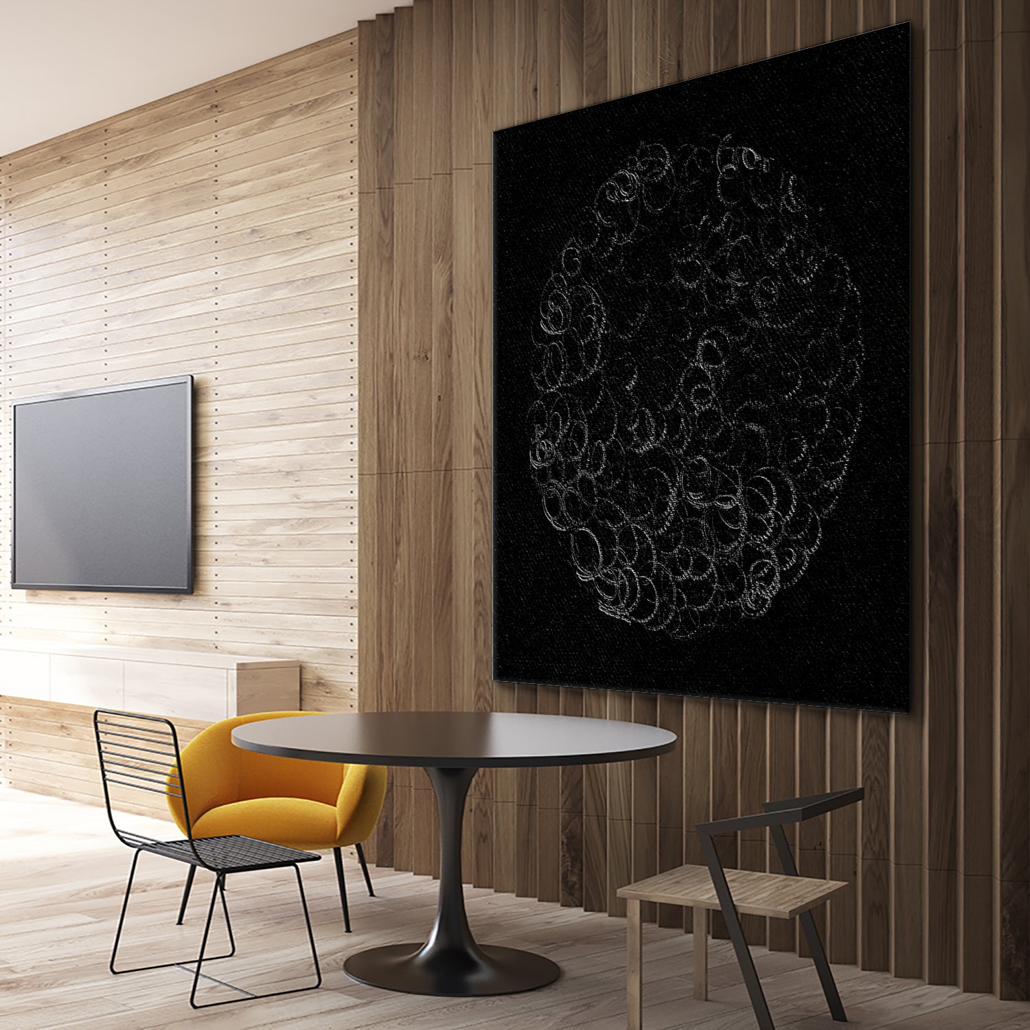 Round Shape 35 by Santhosh ch on GIANT ART - line art drawing