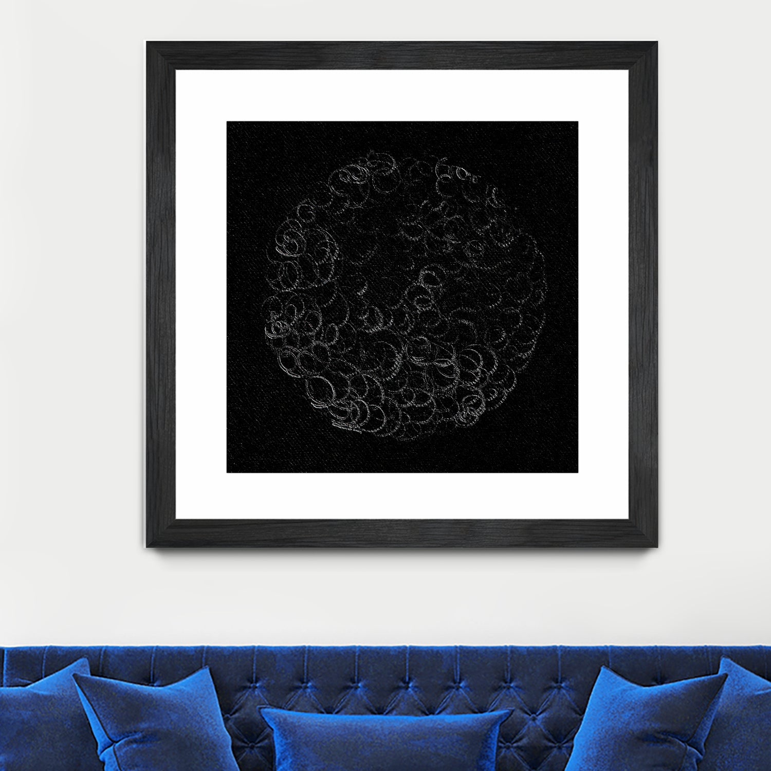 Round Shape 35 by Santhosh ch on GIANT ART - line art drawing