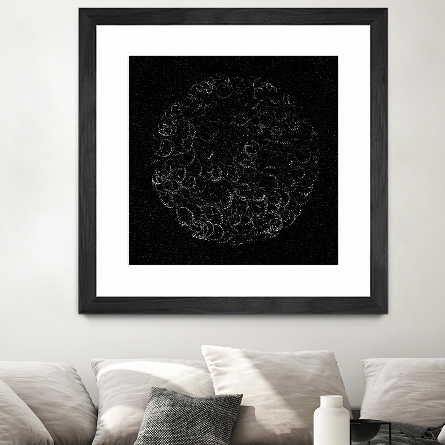 Round Shape 35 by Santhosh ch on GIANT ART - line art drawing