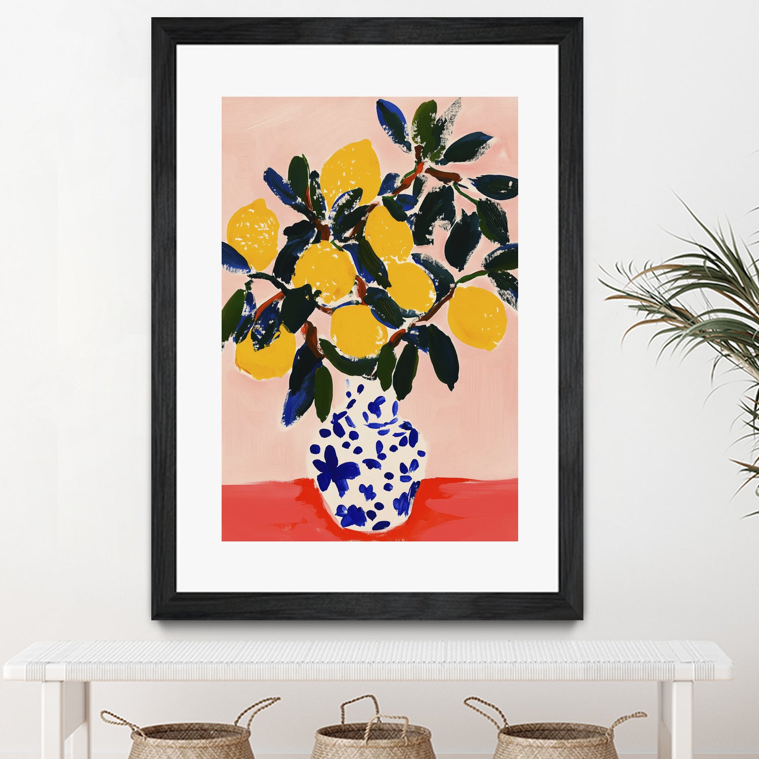 Lemon bouquet by Treechild on GIANT ART - painting flowers and plants painting