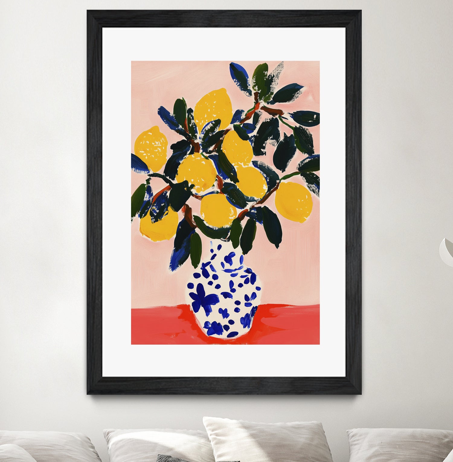 Lemon bouquet by Treechild on GIANT ART - painting flowers and plants painting