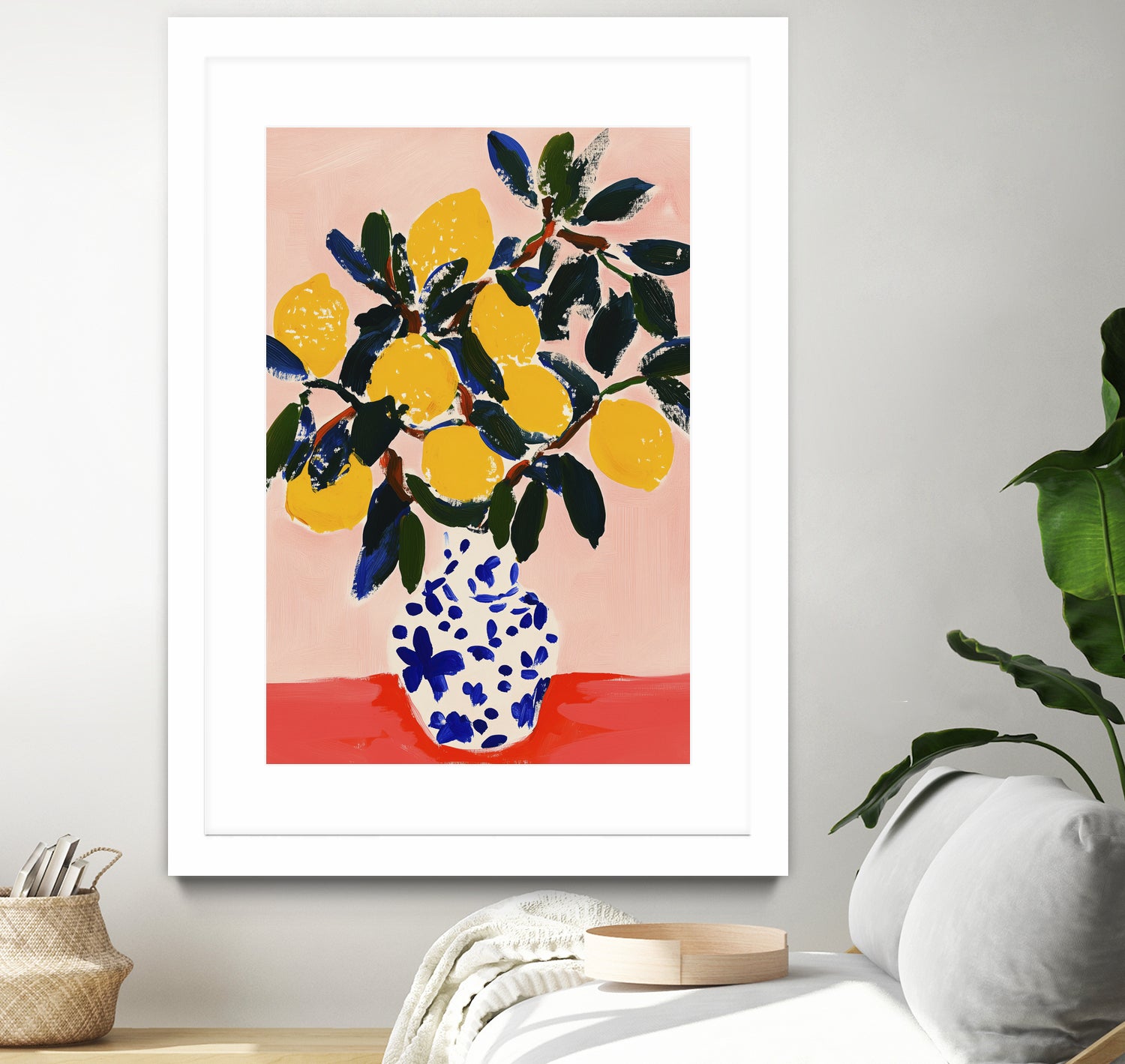 Lemon bouquet by Treechild on GIANT ART - painting flowers and plants painting