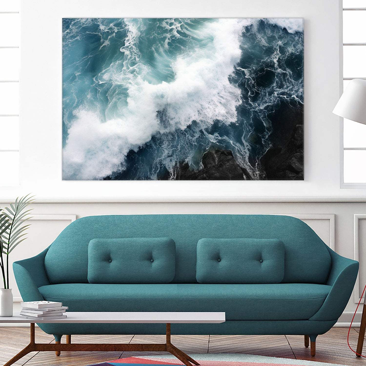 Rage In Blues..!! by Hosam.Karara on GIANT ART - blue landscape blended