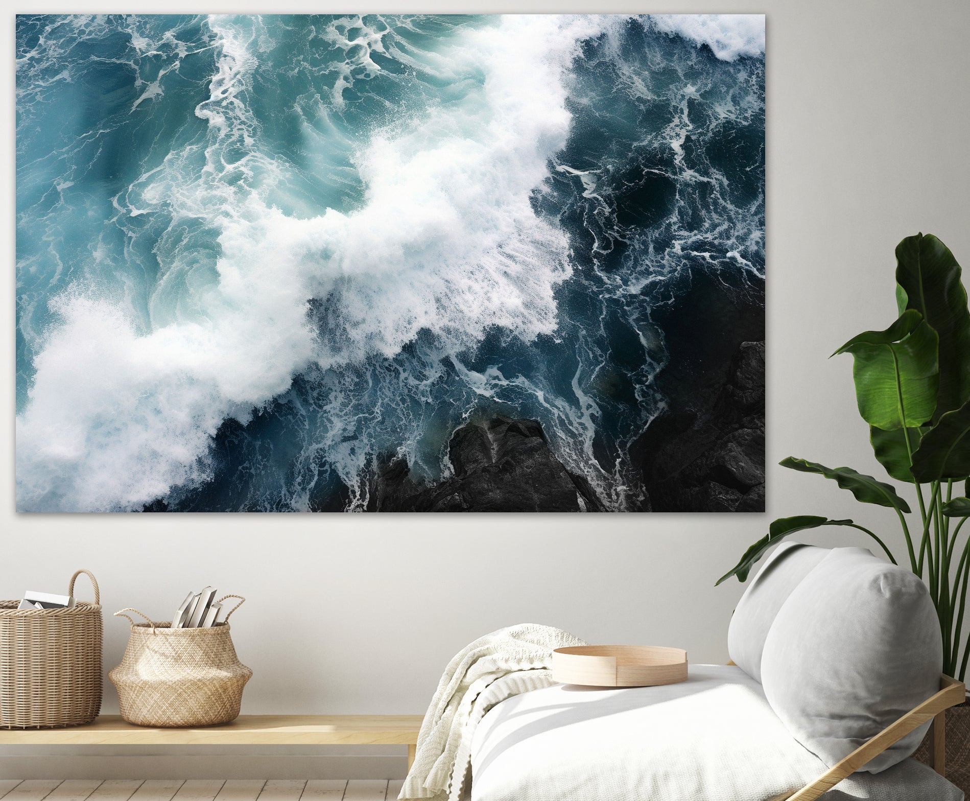 Rage In Blues..!! by Hosam.Karara on GIANT ART - blue landscape blended