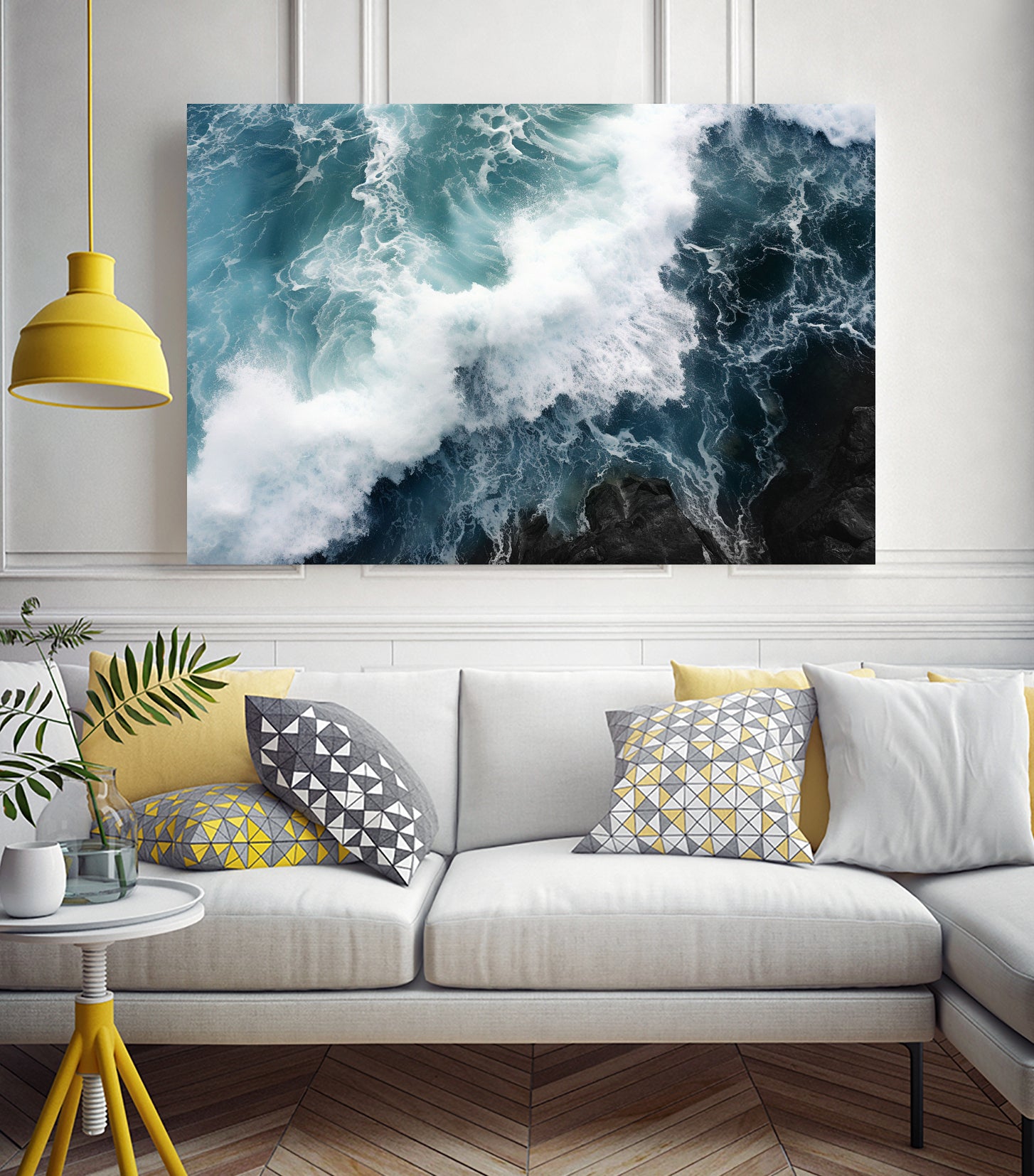 Rage In Blues..!! by Hosam.Karara on GIANT ART - blue landscape blended