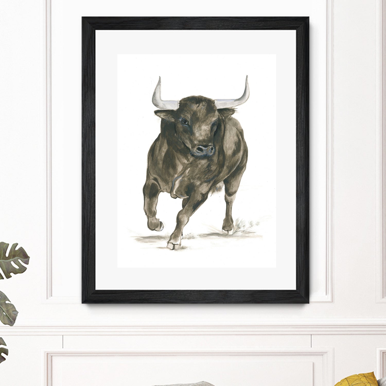 Charging Bull Power by Isabelle Brent on GIANT ART - 4885 illustration