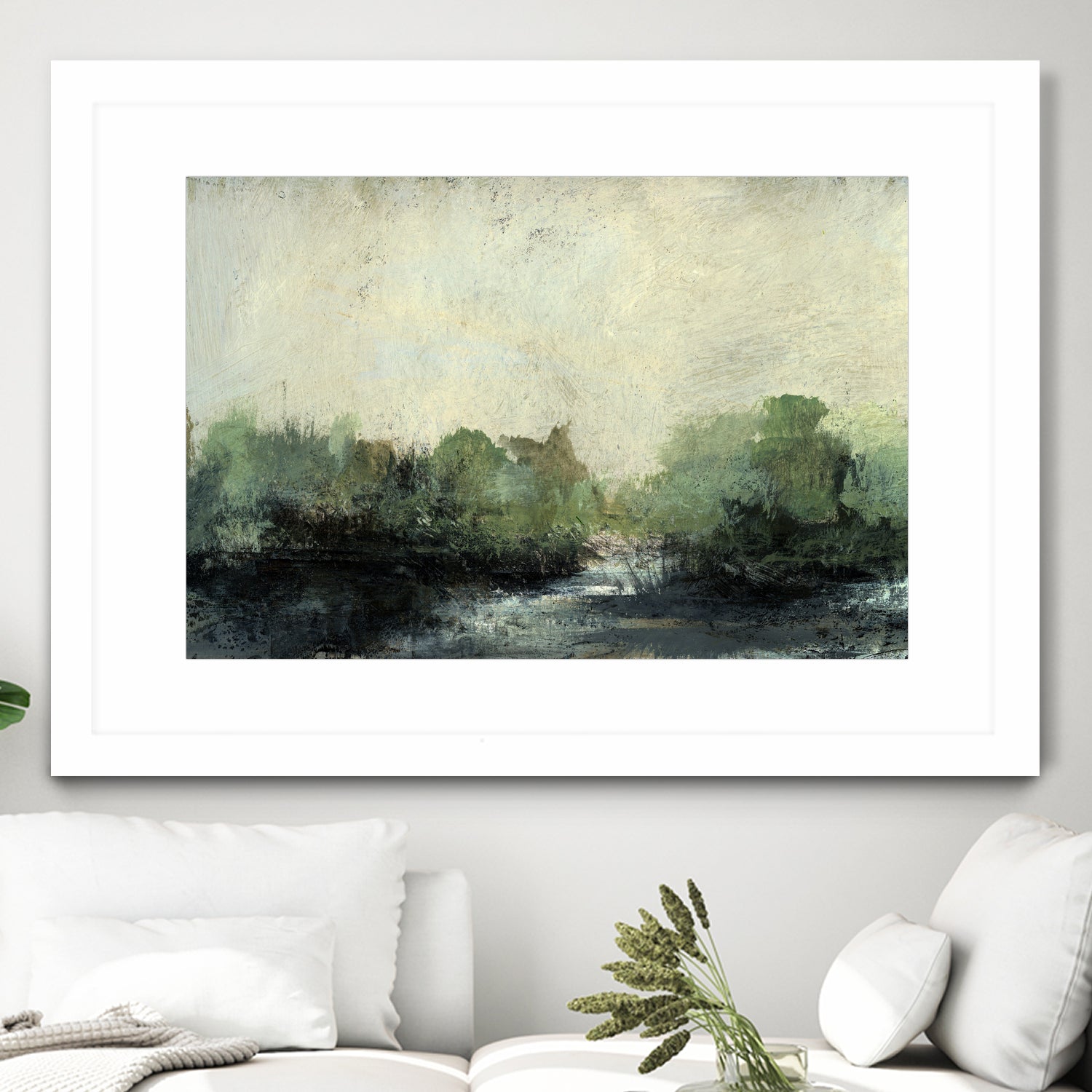 Forest Stream by Dan Hobday on GIANT ART - nature and landscapes painting