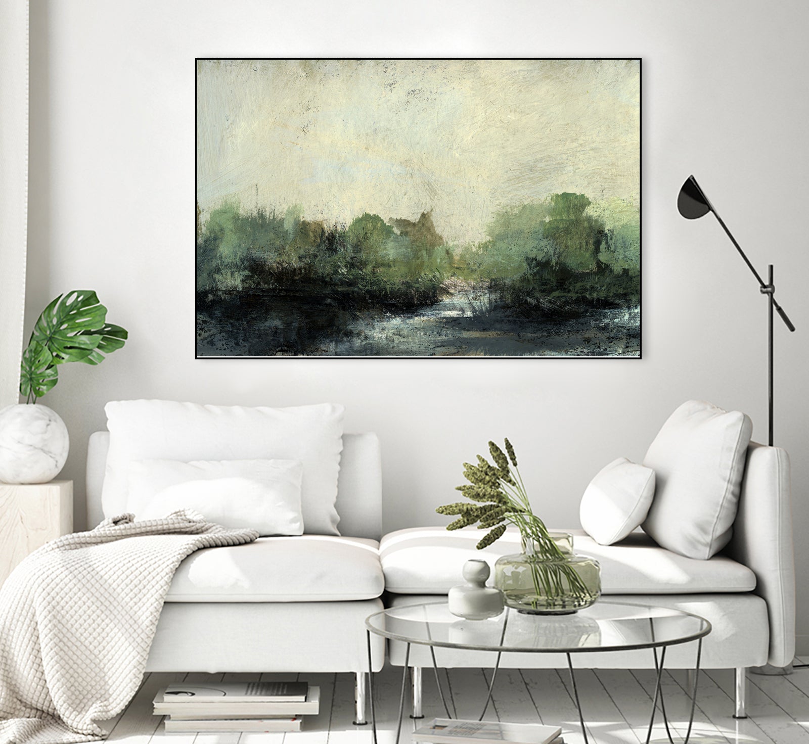 Forest Stream by Dan Hobday on GIANT ART - nature and landscapes painting