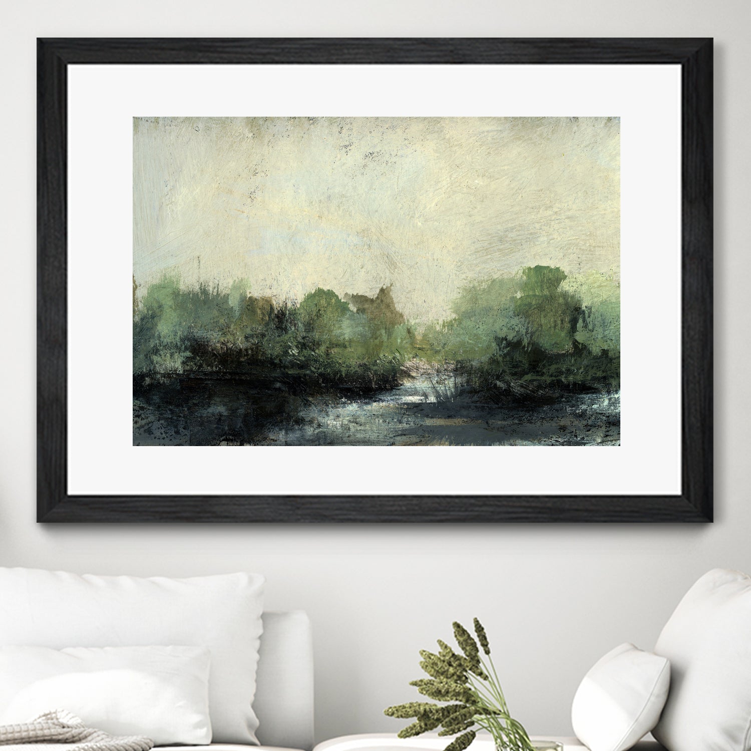 Forest Stream by Dan Hobday on GIANT ART - nature and landscapes painting