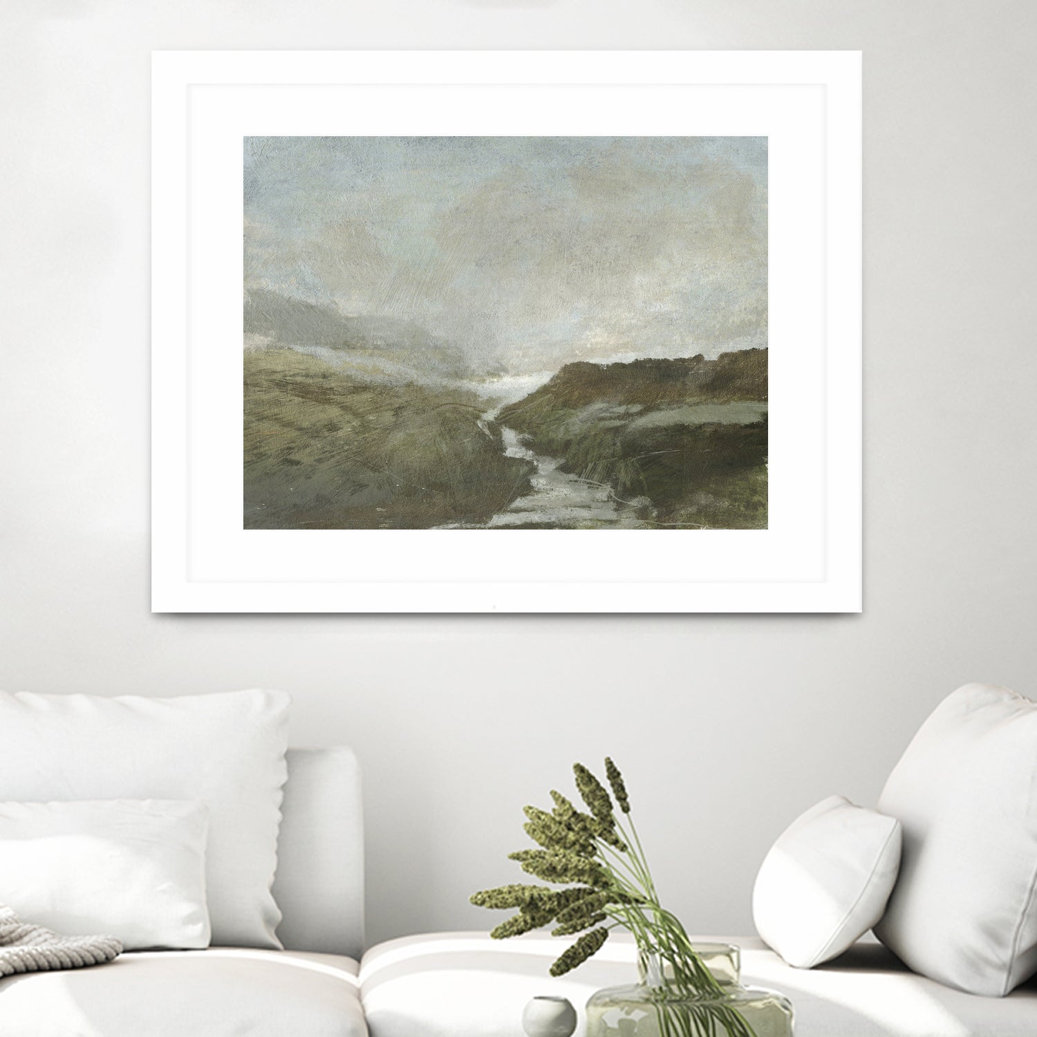 Highland Brook by Dan Hobday on GIANT ART - nature and landscapes painting