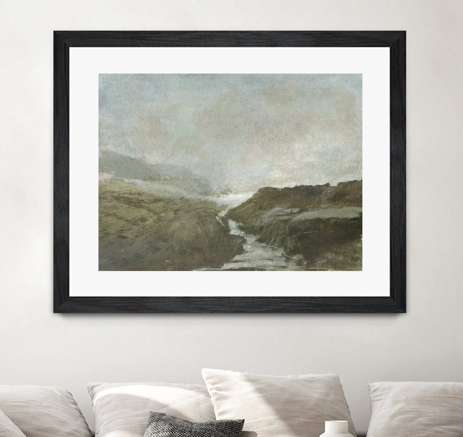 Highland Brook by Dan Hobday on GIANT ART - nature and landscapes painting