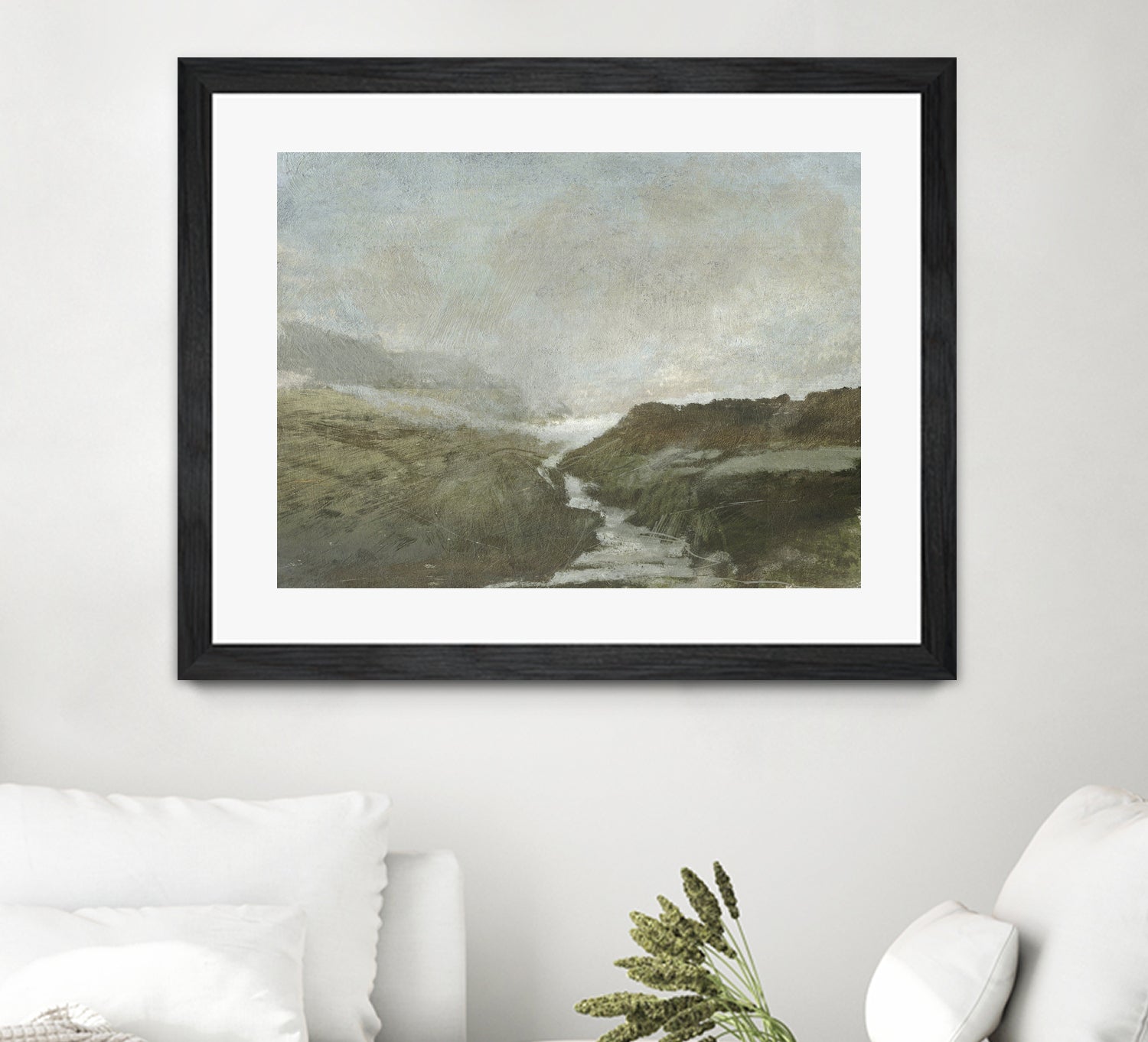 Highland Brook by Dan Hobday on GIANT ART - nature and landscapes painting
