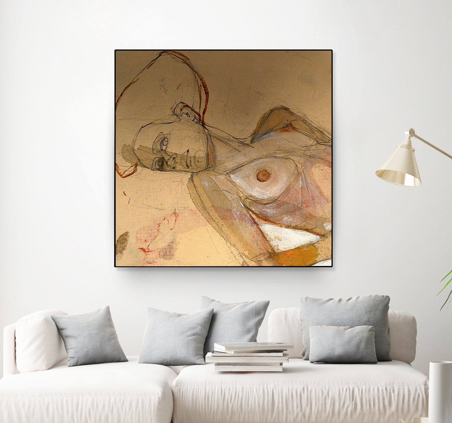 Egon Schiele Tribute by Doris Schmitz on GIANT ART - 3393 illustration