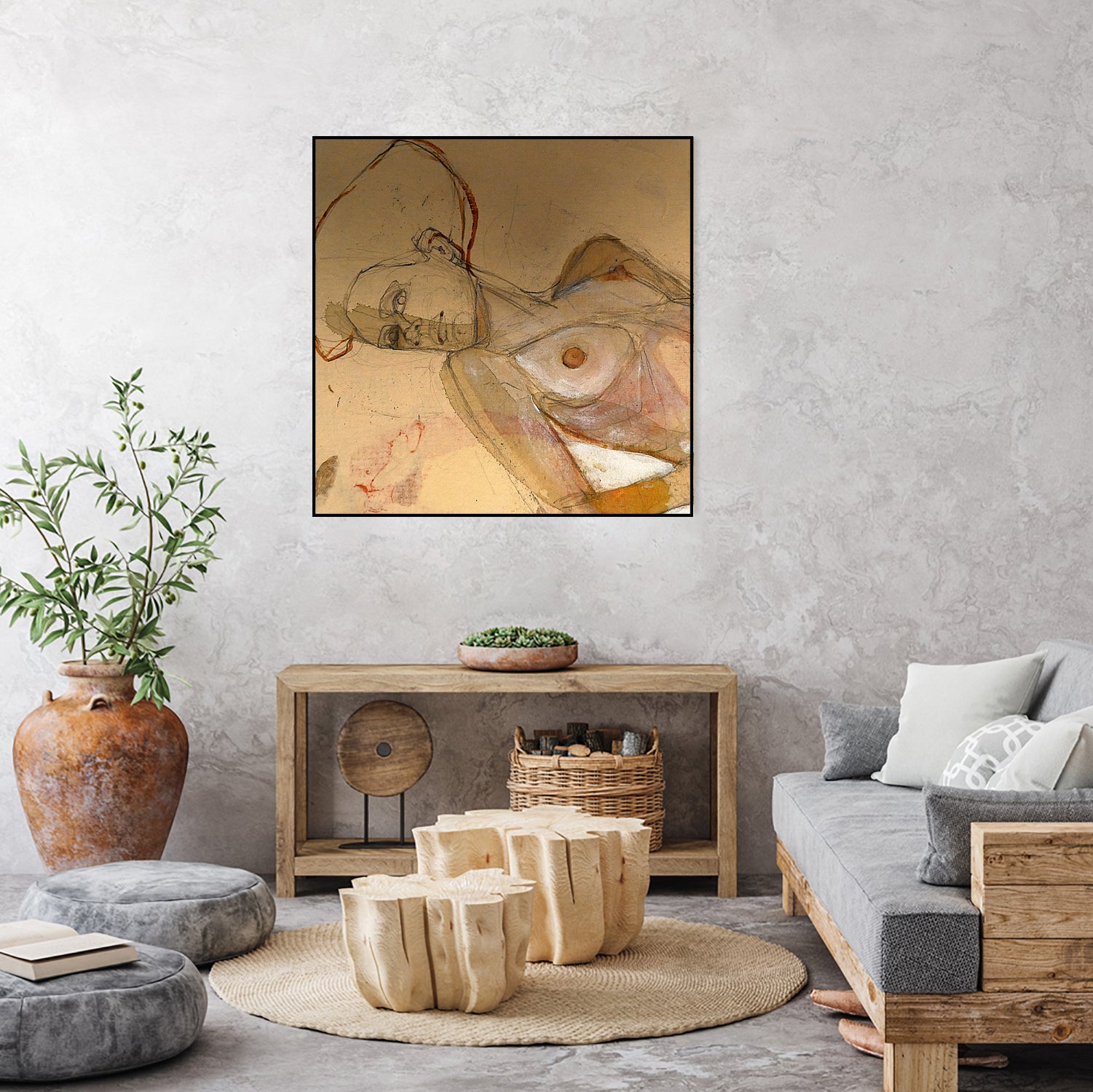 Egon Schiele Tribute by Doris Schmitz on GIANT ART - 3393 illustration