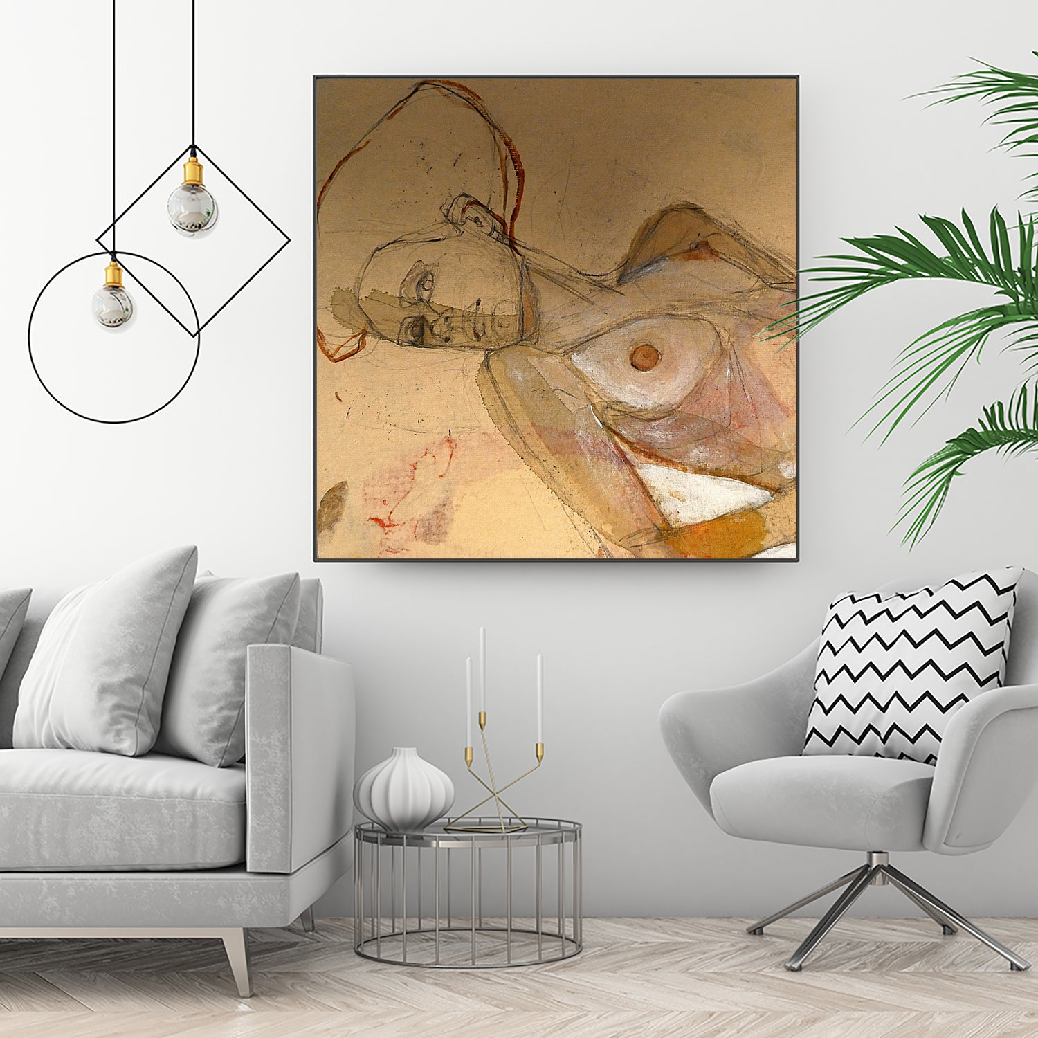 Egon Schiele Tribute by Doris Schmitz on GIANT ART - 3393 illustration