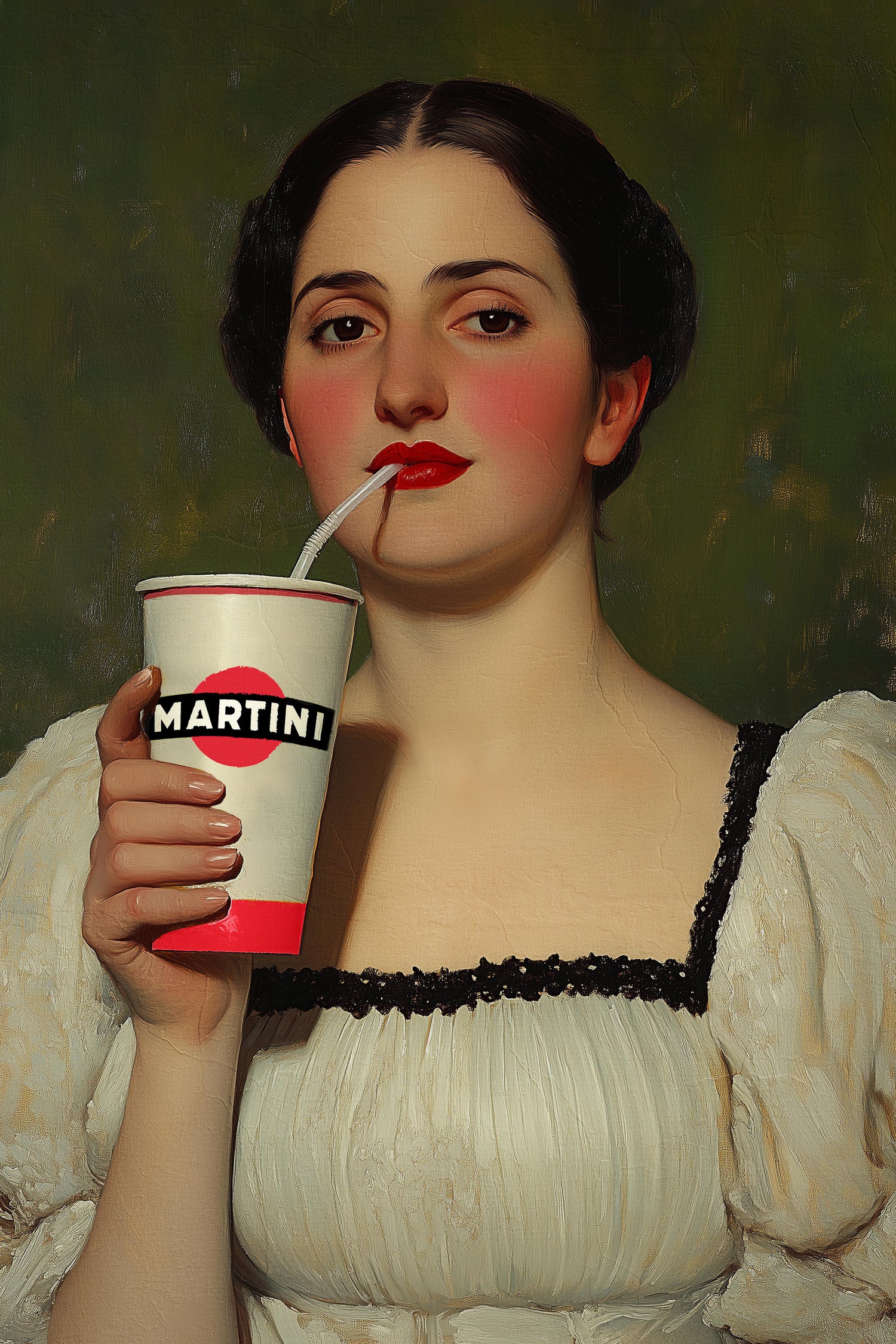 Casual Martini by Dikhotomy on GIANT ART - human face food and drinks human face
