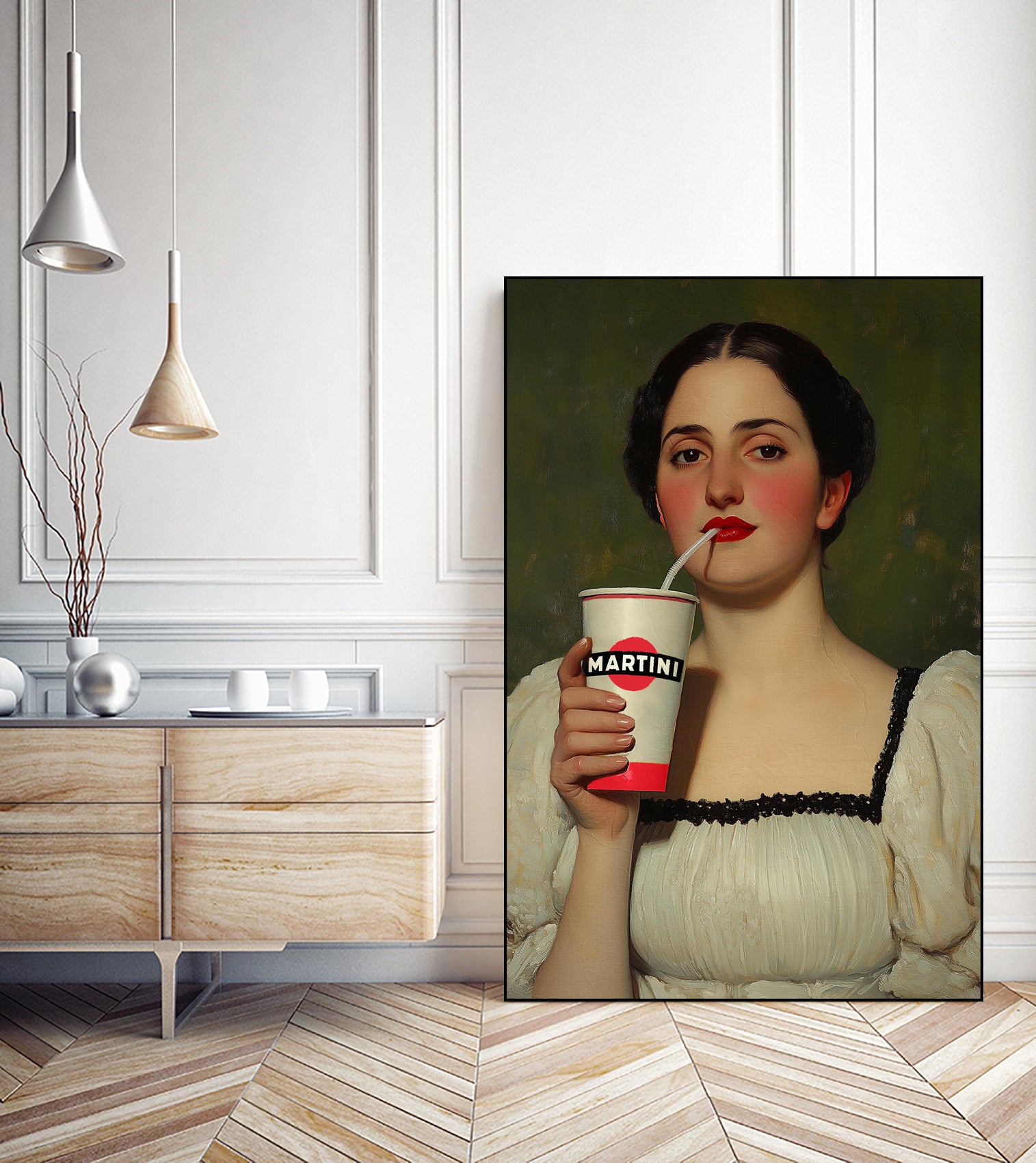 Casual Martini by Dikhotomy on GIANT ART - human face food and drinks human face