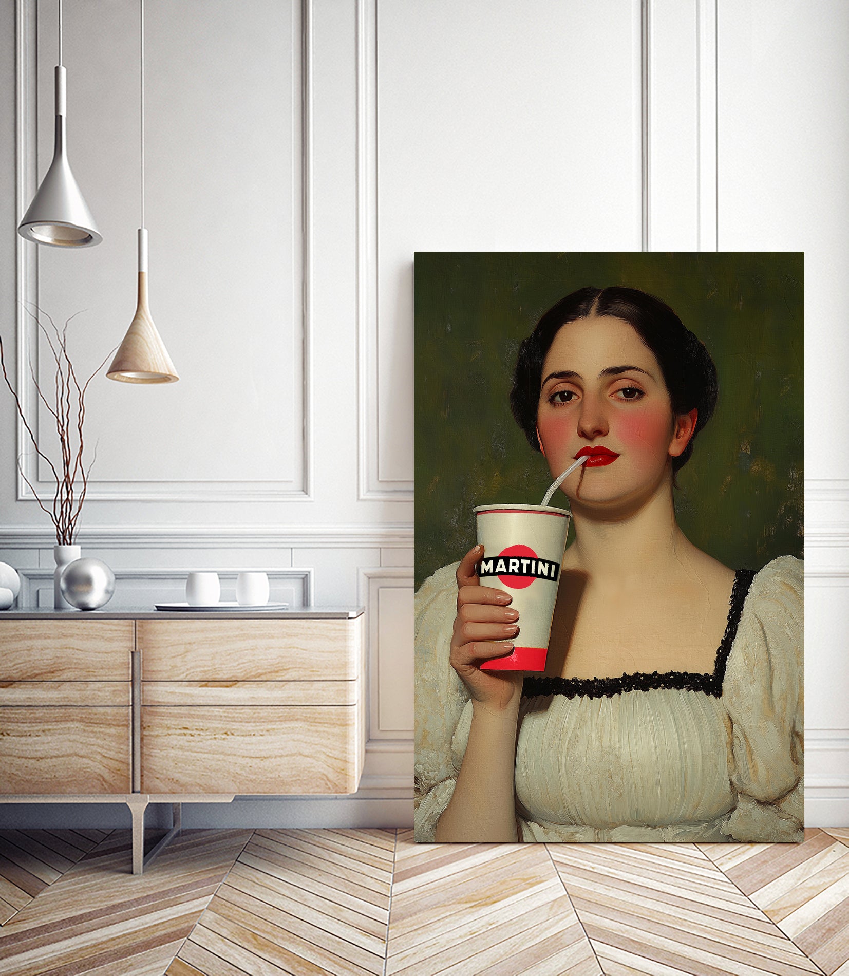 Casual Martini by Dikhotomy on GIANT ART - human face food and drinks human face