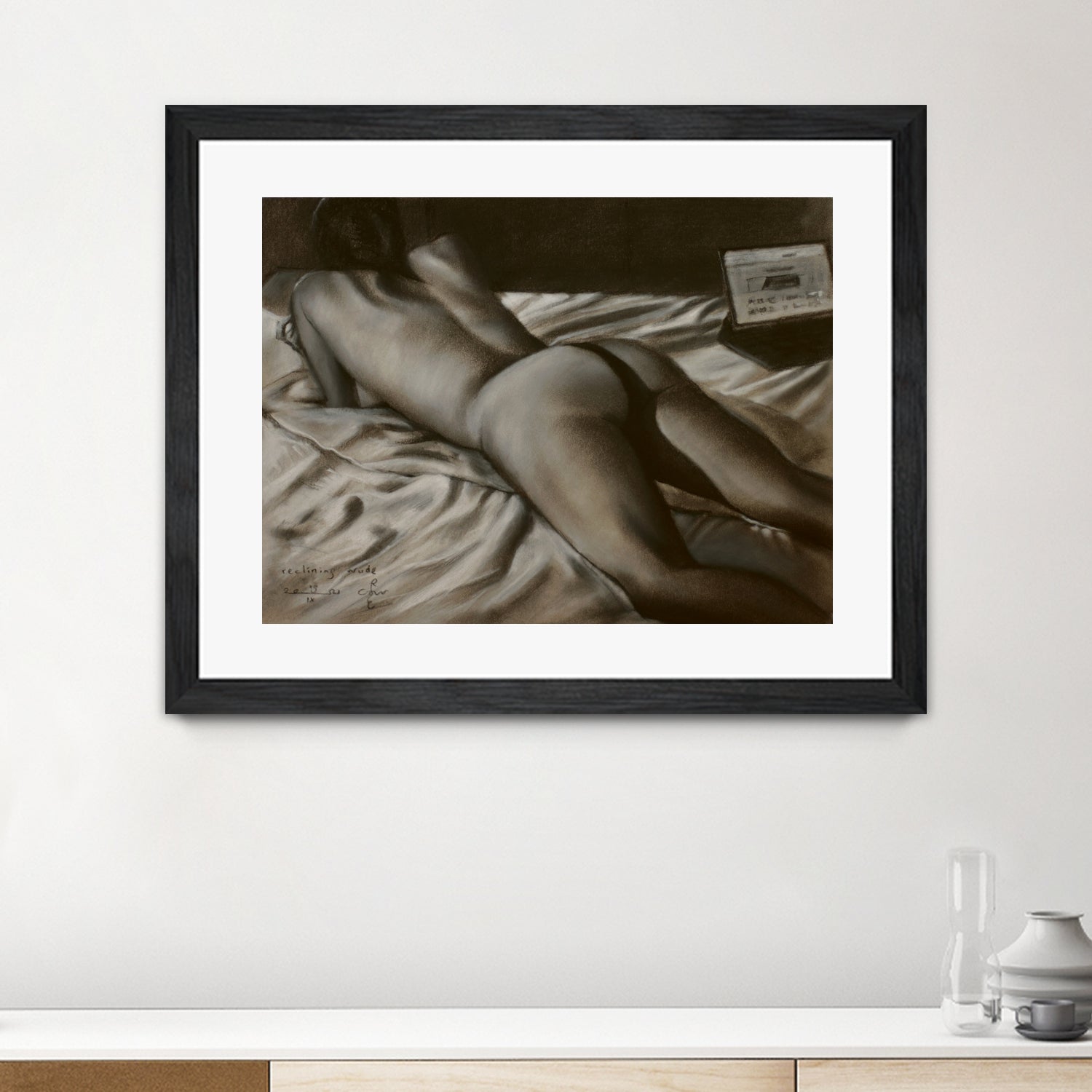 Reclining Nude - 19-09-21 by Corne Akkers on GIANT ART - akkers