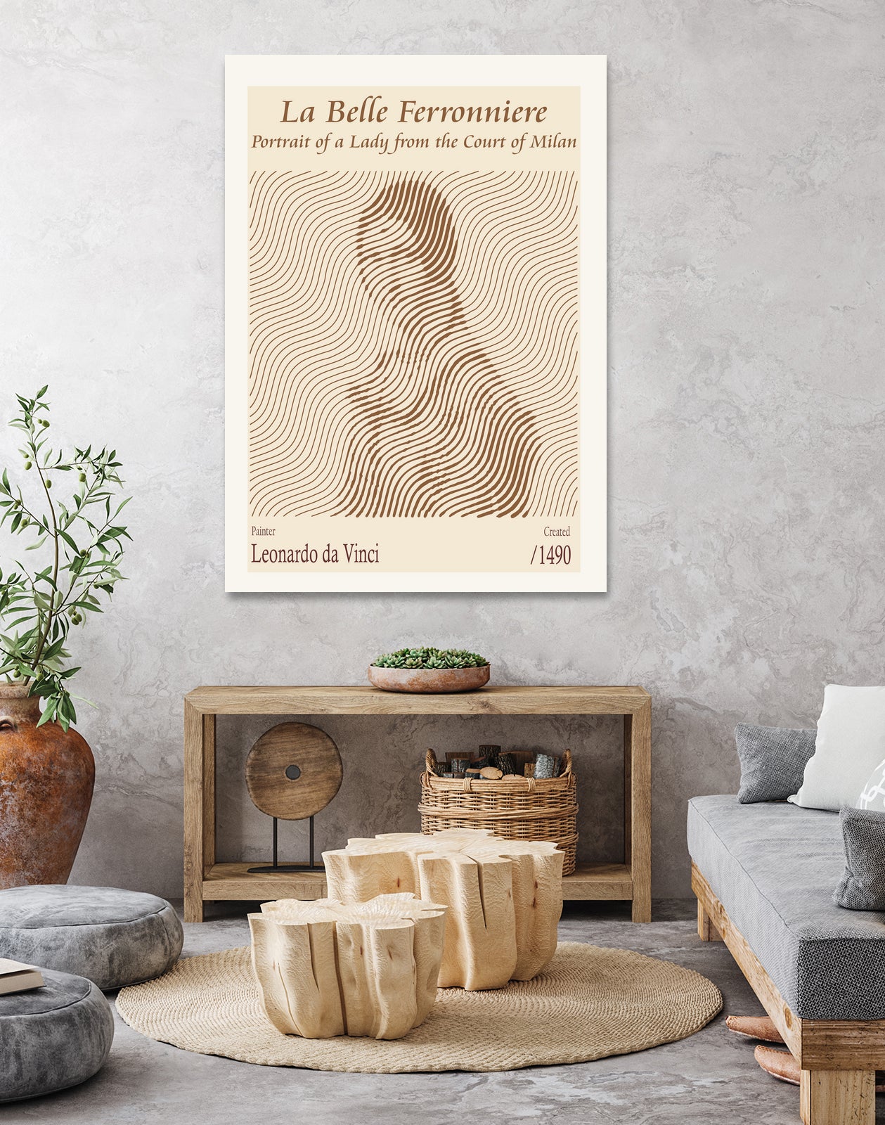 Wave Portrait by Doa Project on GIANT ART - 3000 illustration