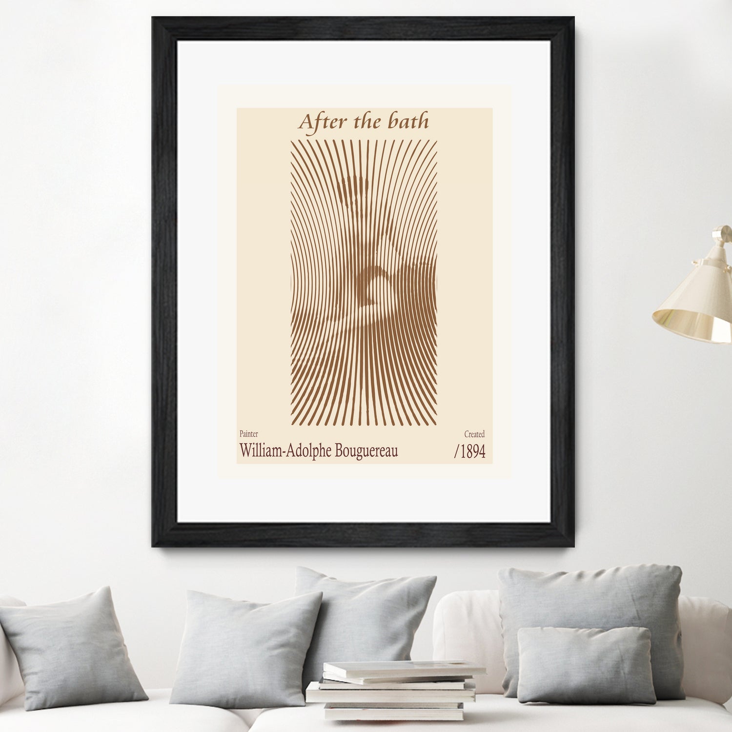 After the Bath a€“ William Adolphe Bouguereau (1875) by Doa Project on GIANT ART - 3000 illustration