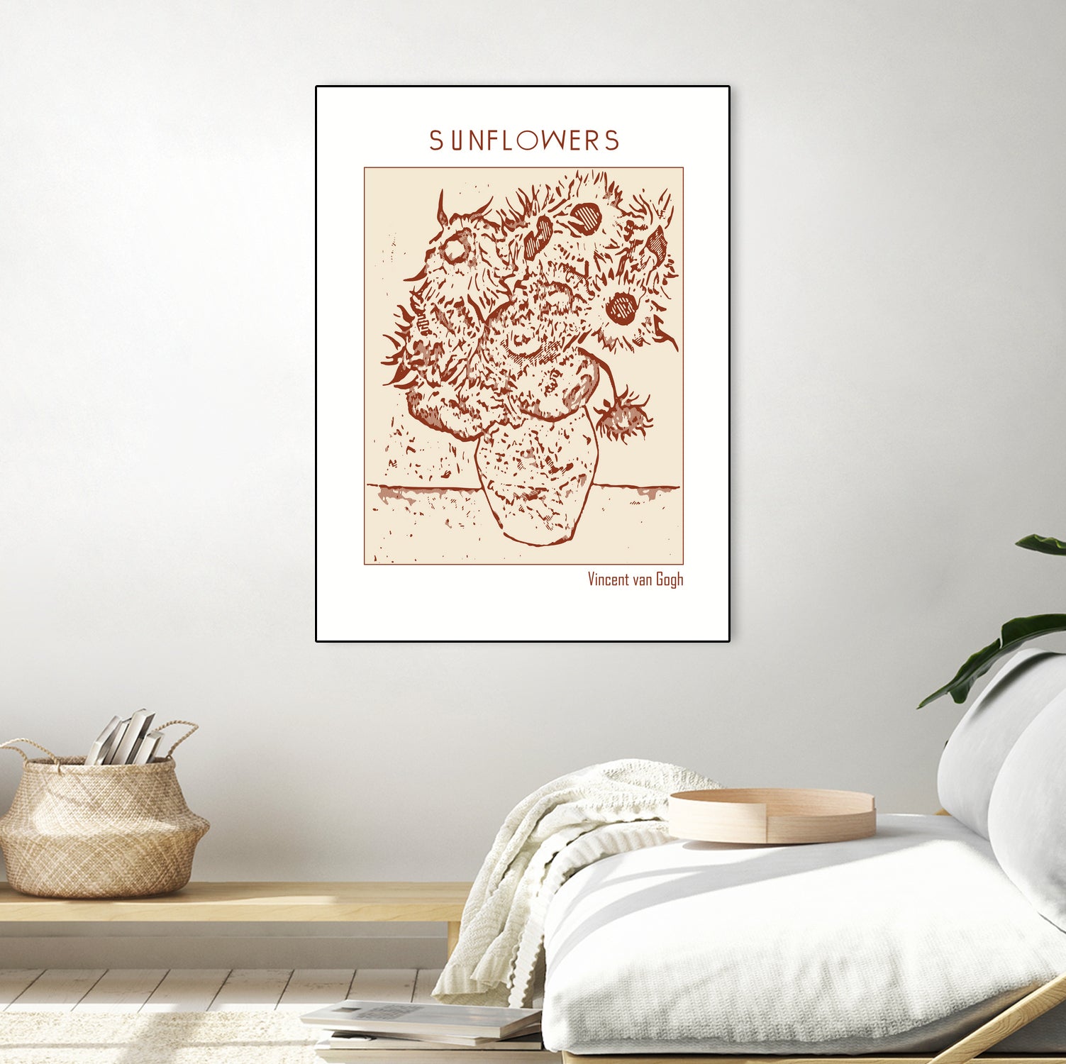 Golden Blooms by Doa Project on GIANT ART - 3000 illustration