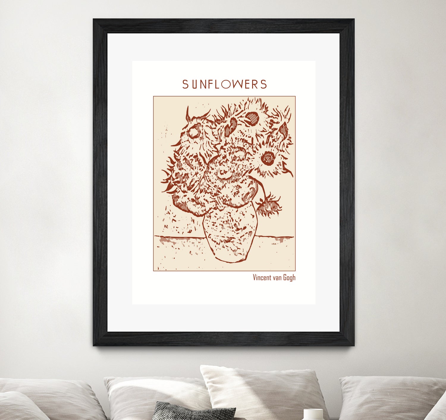 Golden Blooms by Doa Project on GIANT ART - 3000 illustration