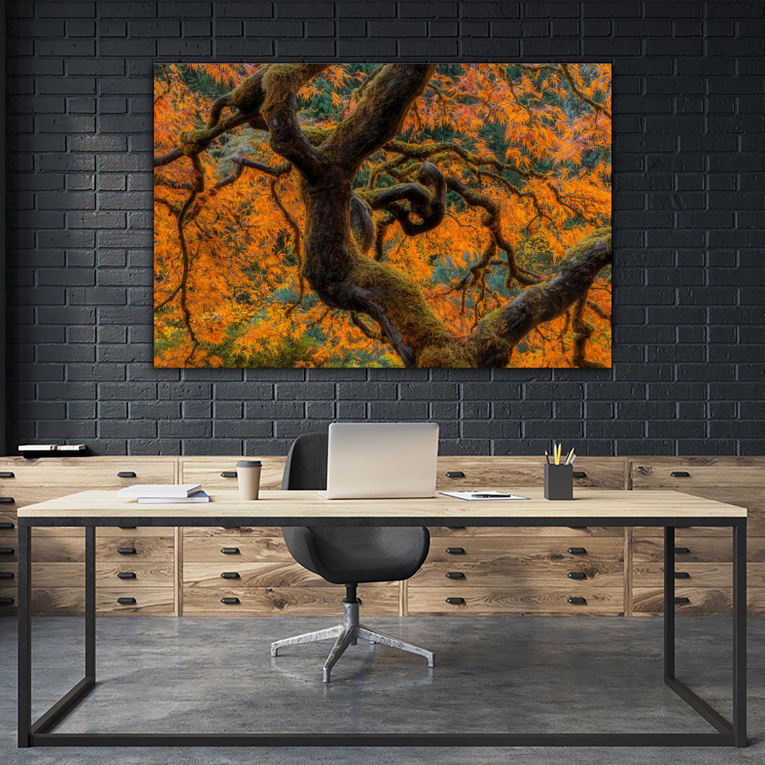 Golden Ratio by Junhao Wang on GIANT ART - orange botanical orange