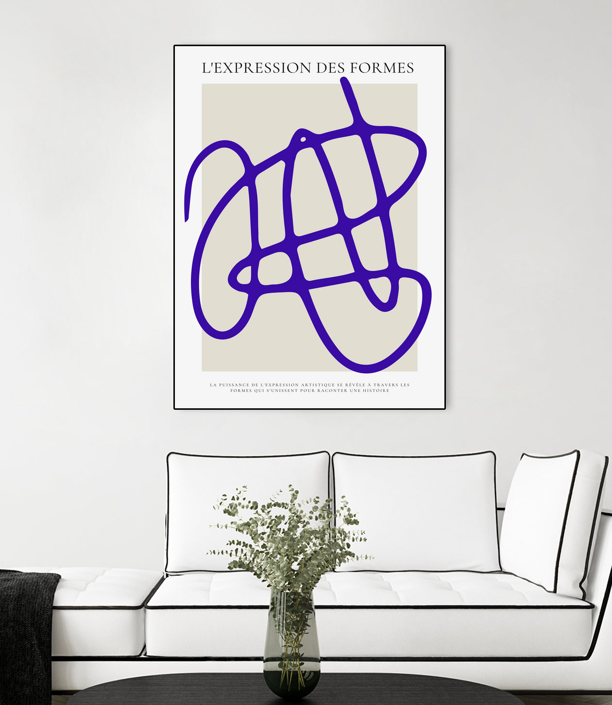 SIGNATURE ABSTRAITE by RS LAB STUDIO on GIANT ART - line art bicycle