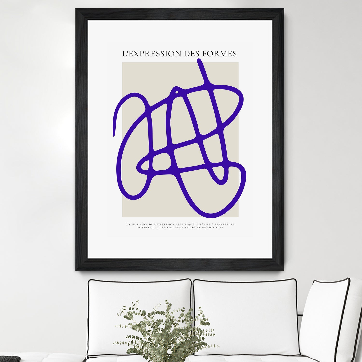 SIGNATURE ABSTRAITE by RS LAB STUDIO on GIANT ART - line art bicycle