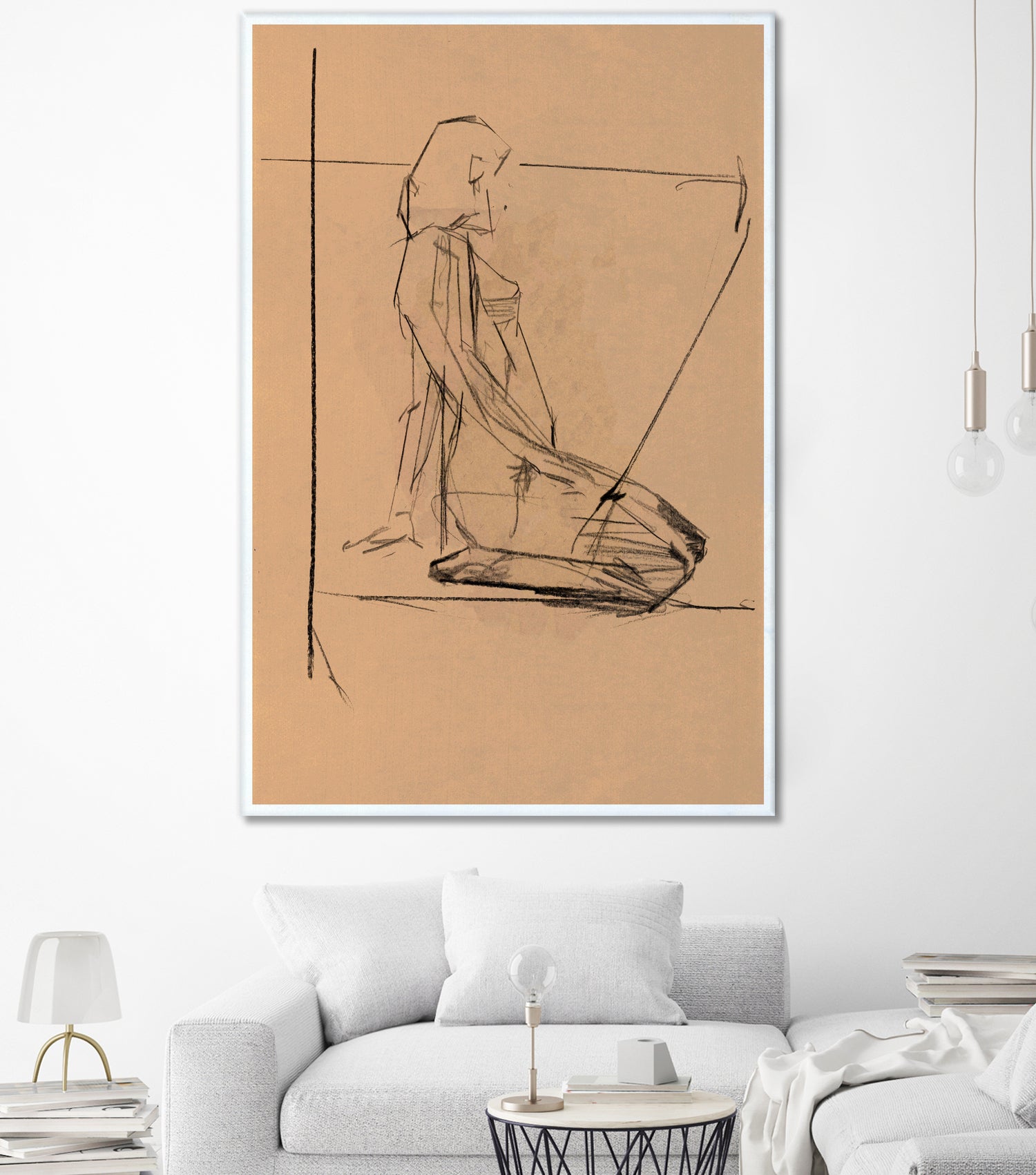 EItude FeIminine No.5 by cartissi on GIANT ART - 7200 illustration