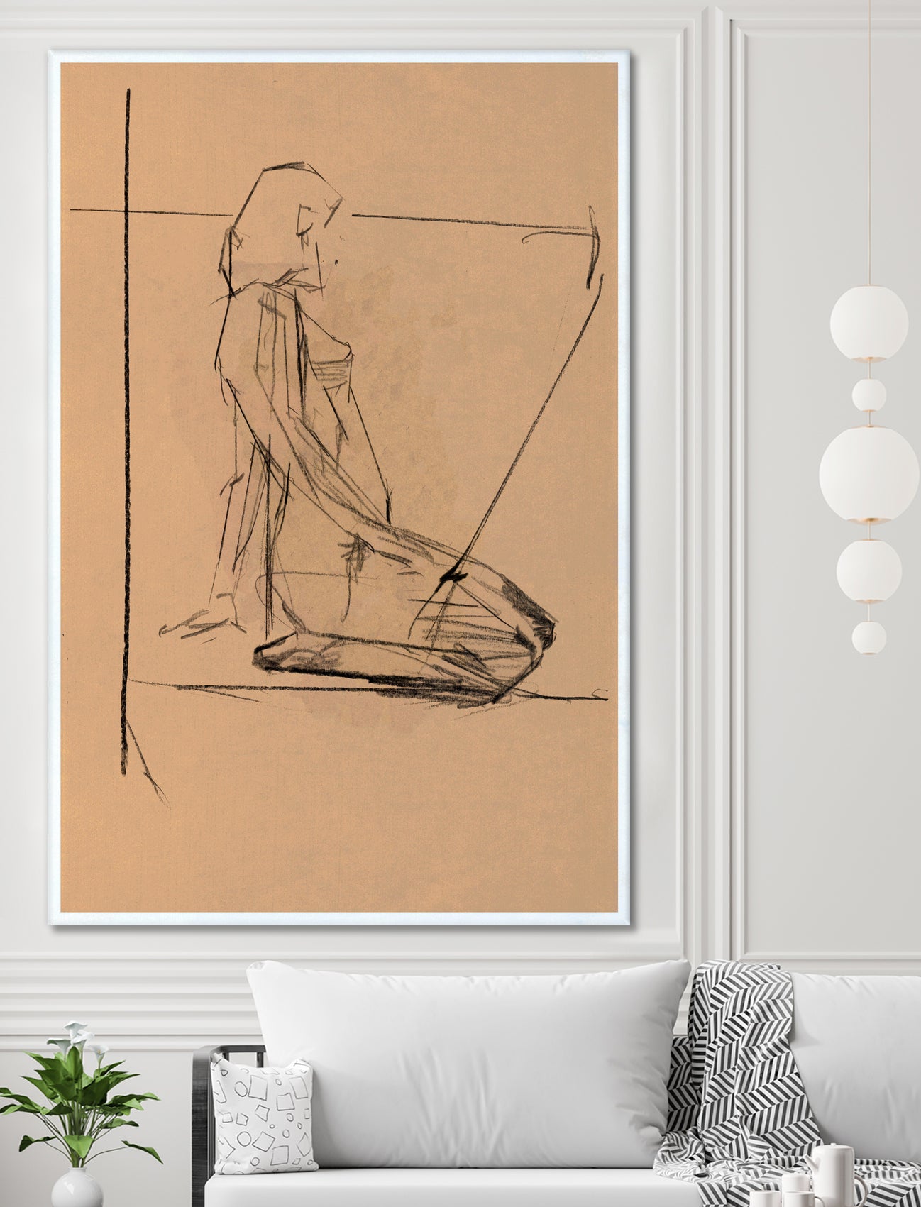 EItude FeIminine No.5 by cartissi on GIANT ART - 7200 illustration