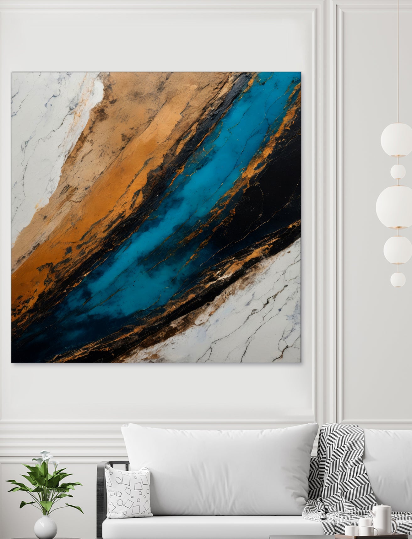 Dynamic Rhythms by Alpenglow Workshop on GIANT ART - abstract modern art