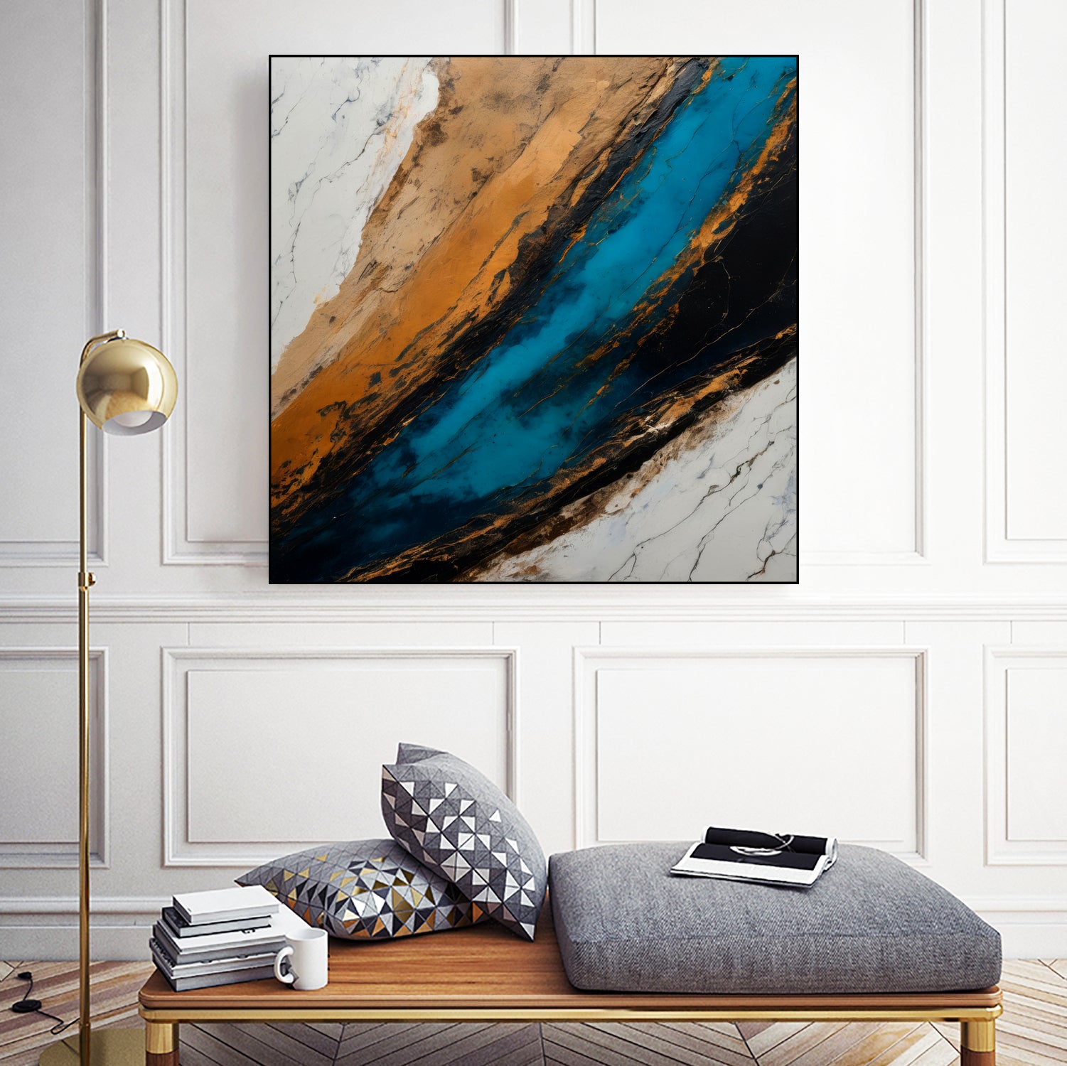 Dynamic Rhythms by Alpenglow Workshop on GIANT ART - abstract modern art