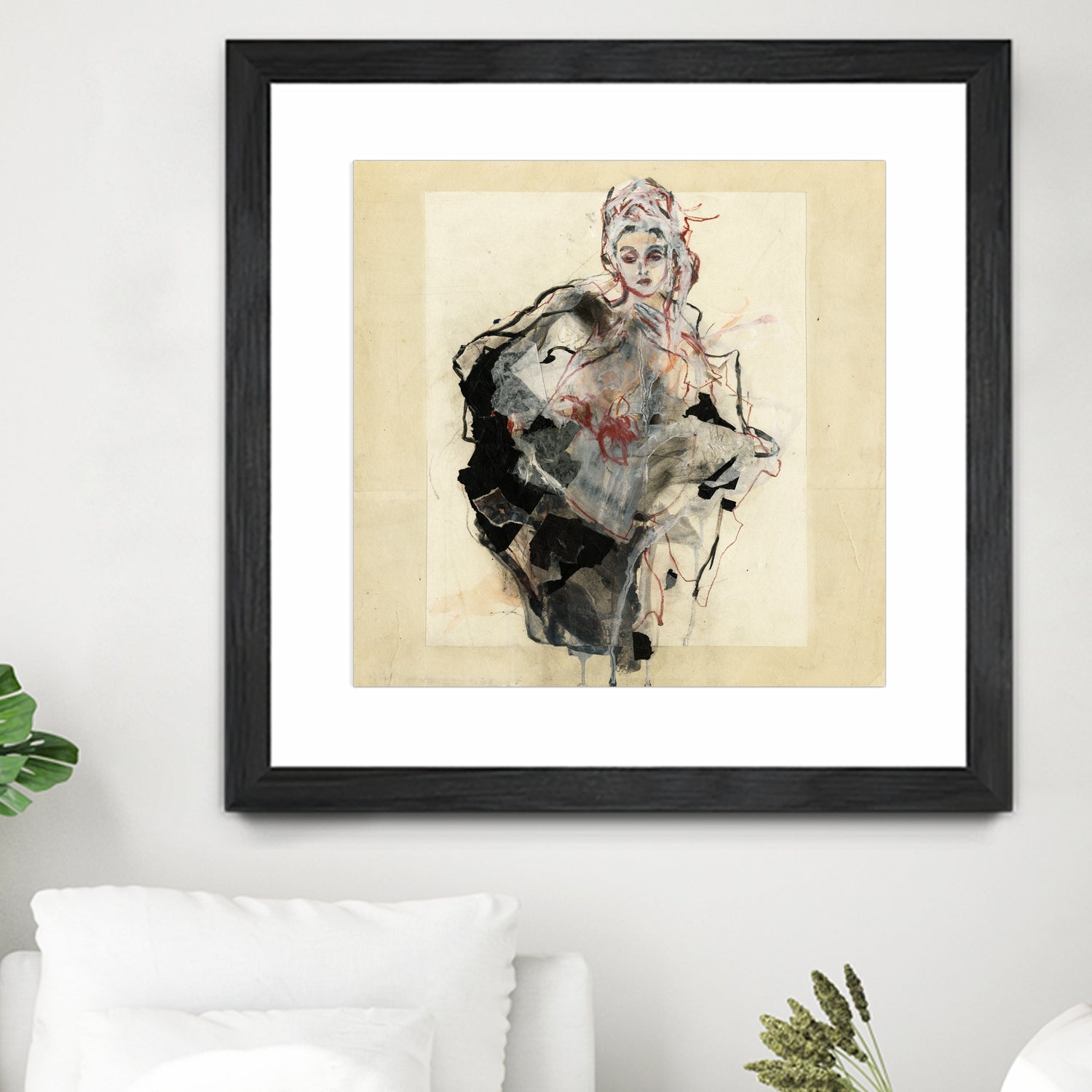 Dynamic Figure Captured by Ute Rathmann on GIANT ART - figurative sketch