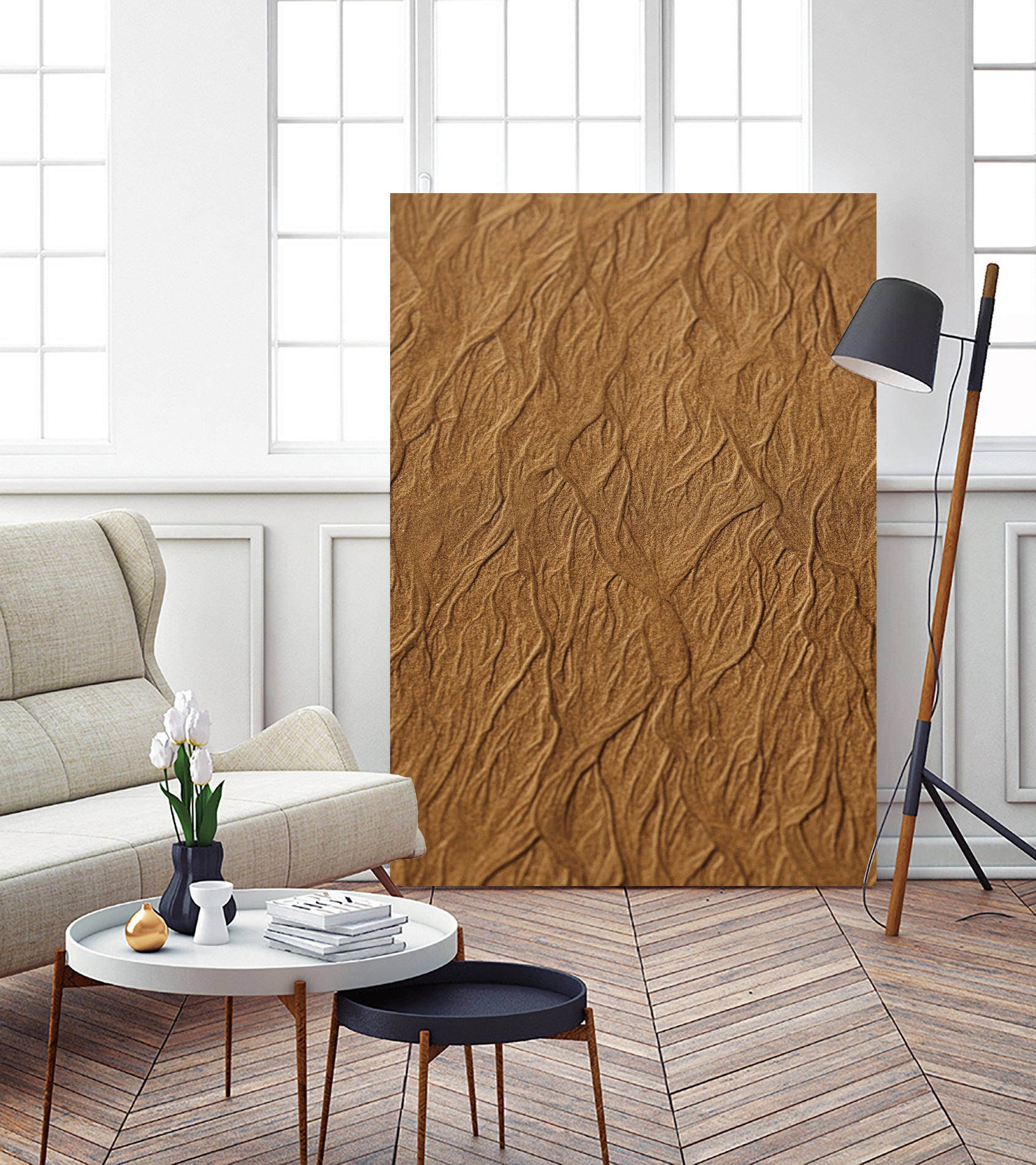 Golden Sand Patterns by Javier Pardina on GIANT ART - 5464 photography