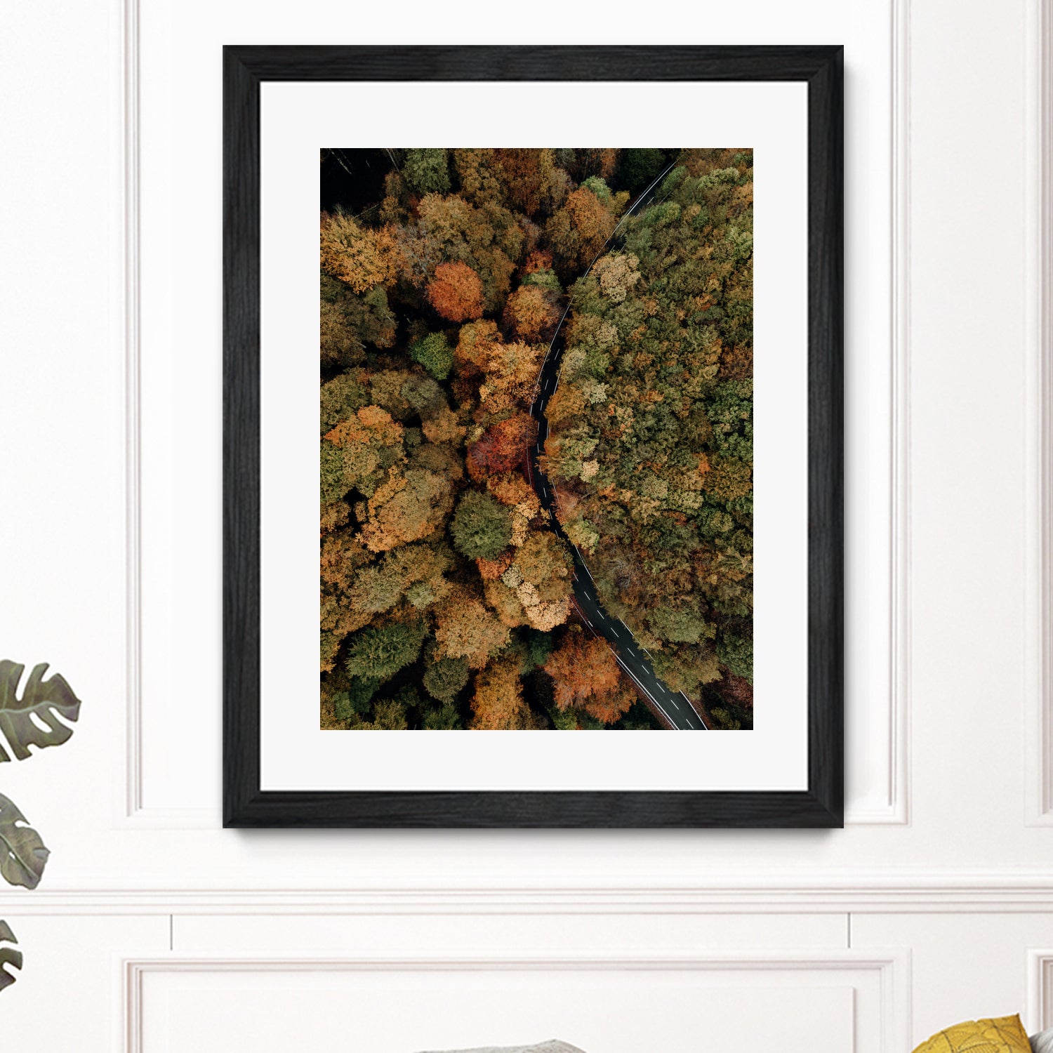 Autumn's Winding Path by Javier Pardina on GIANT ART - forest landscape forest