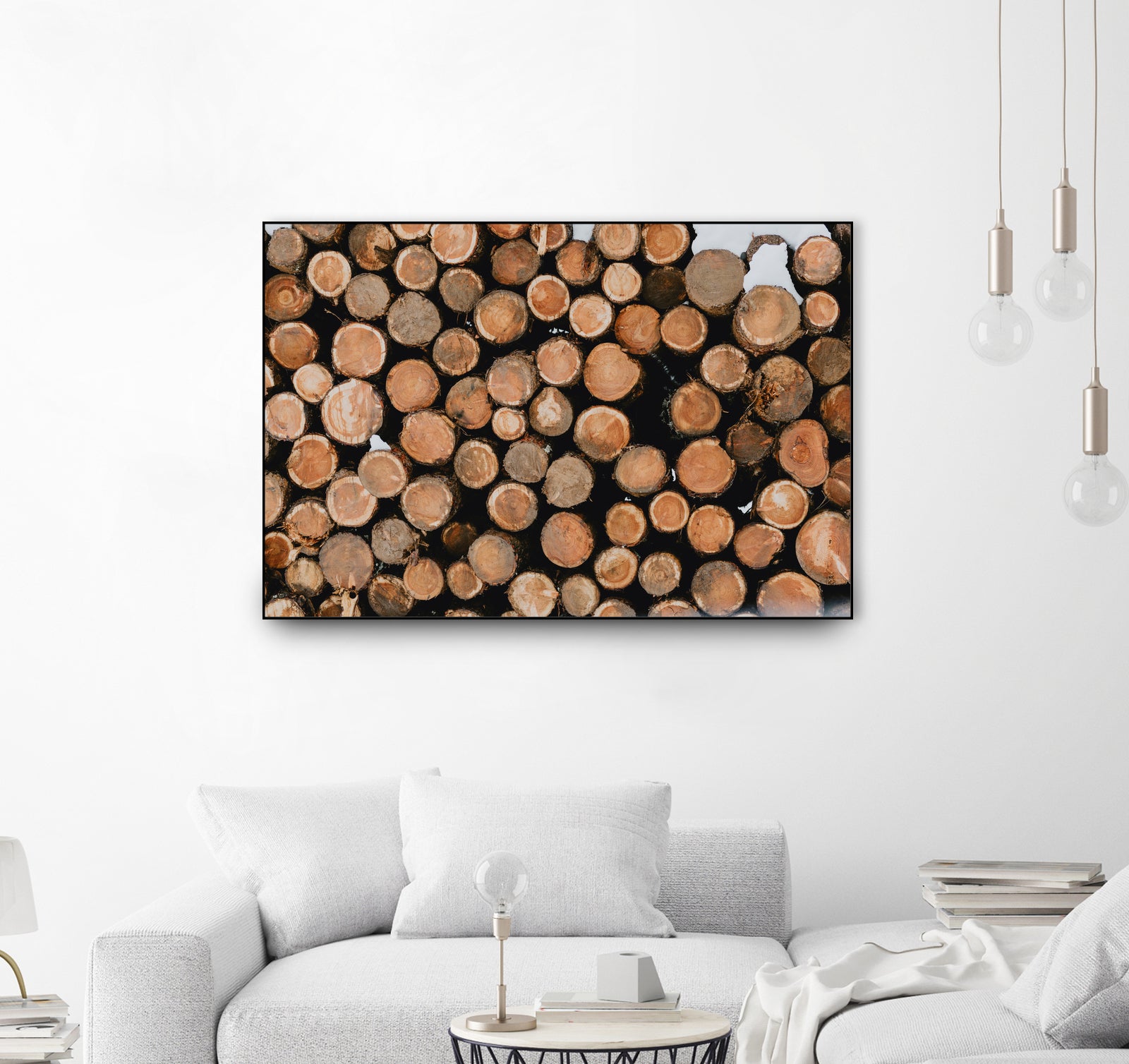 Stacked Timber Beauty by Javier Pardina on GIANT ART - 8192 photography