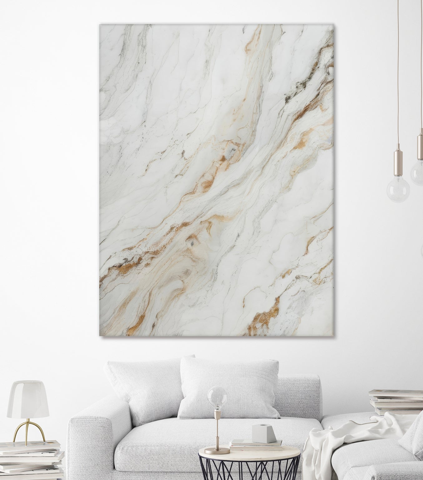 Pearl Cloud Marble by Alpenglow Workshop on GIANT ART - 9000 illustration
