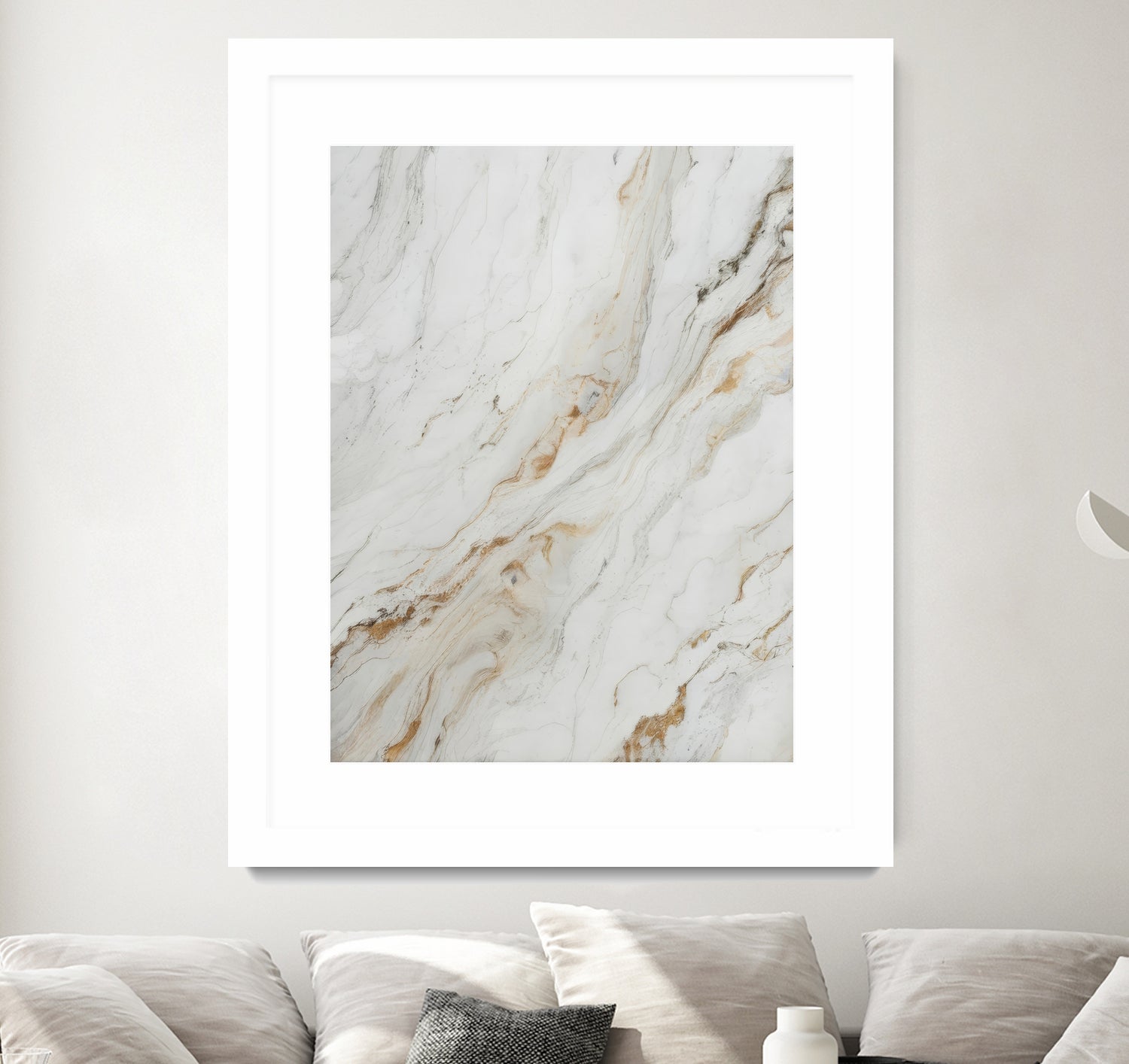 Pearl Cloud Marble by Alpenglow Workshop on GIANT ART - 9000 illustration