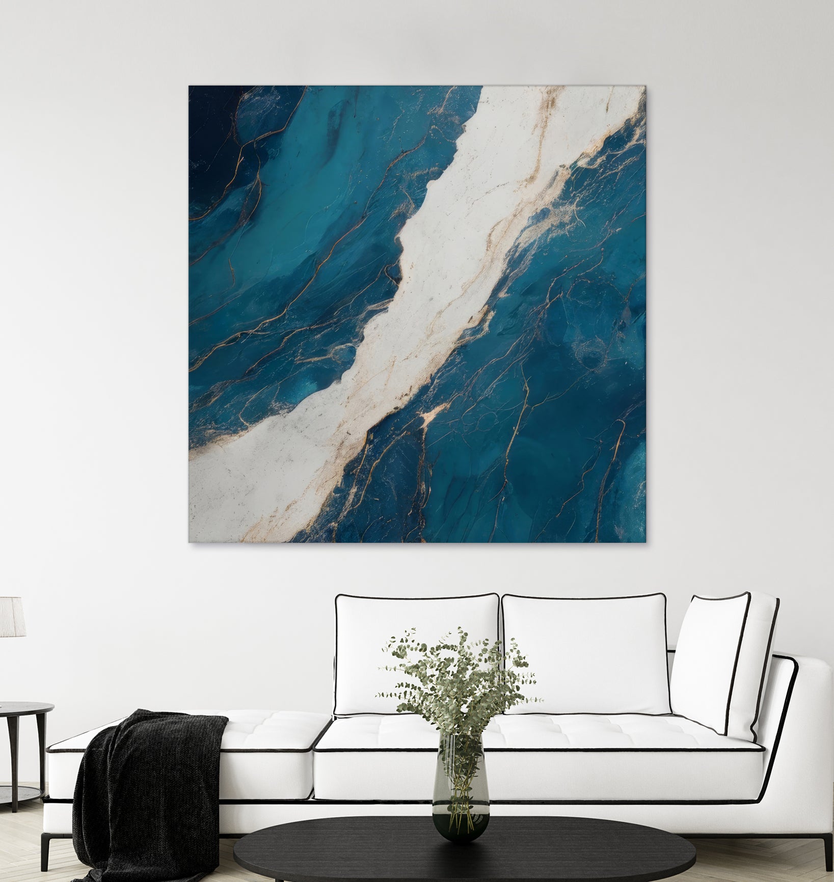Marble Ocean Flow by Alpenglow Workshop on GIANT ART - abstract abstract art decor
